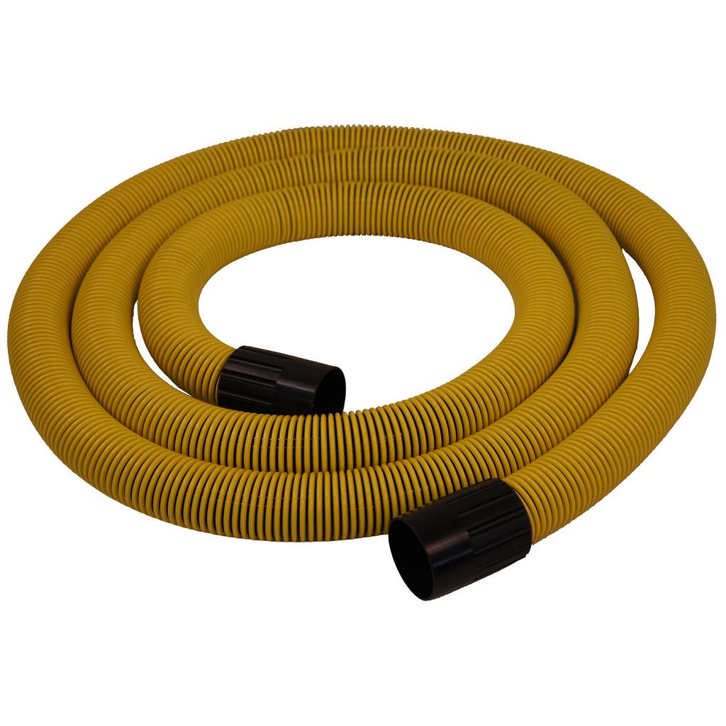 12 Foot Flexible Hose with Cuffs - Durable Expandable Garden Hose for Watering, Washing Cars & Outdoor Cleaning