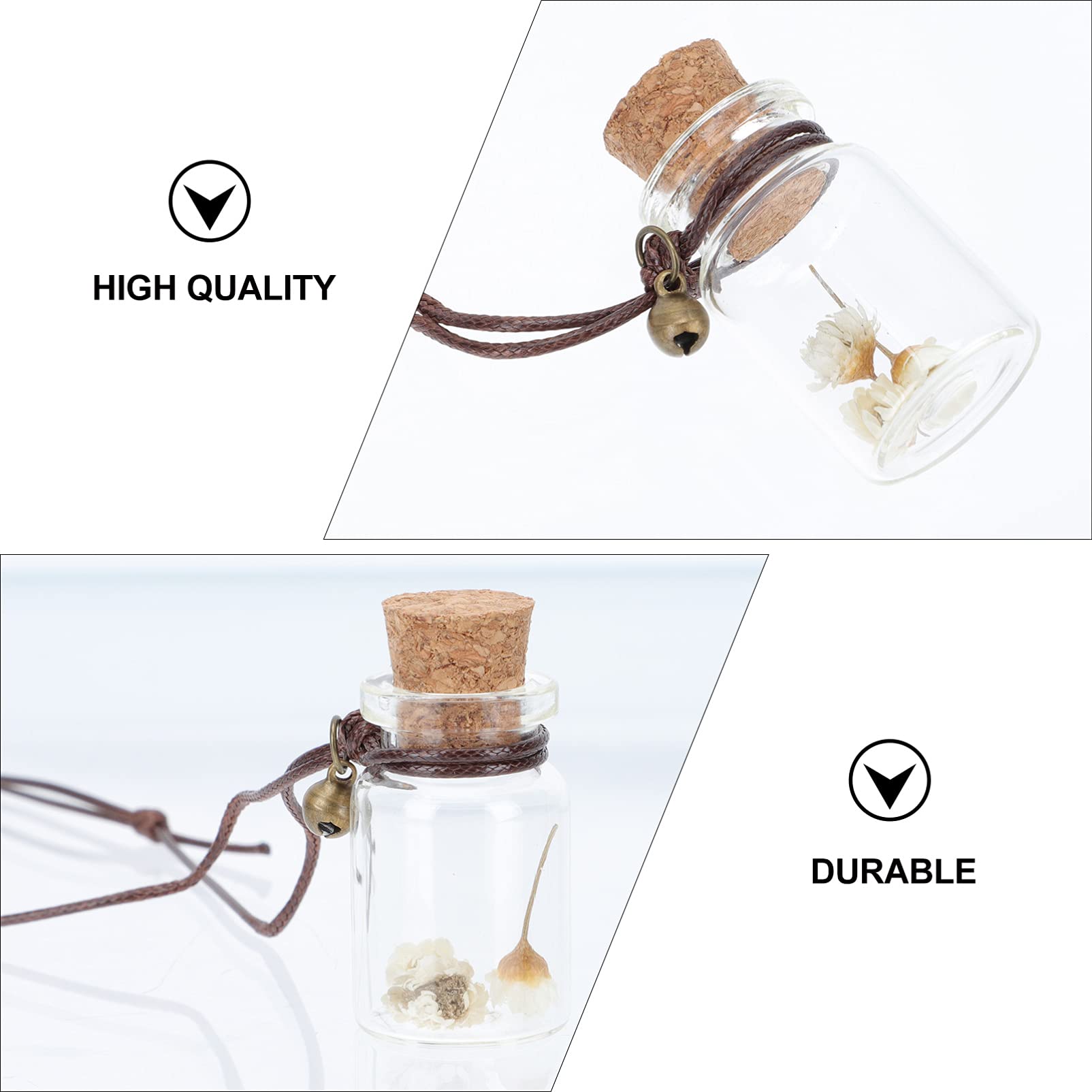 4-Piece Perfume Bottle Pendant Set - Essential Oil Diffuser for Car, Hanging Car Air Freshener & Interior Decor - Aromatherapy Gift for Home, Office, and Travel Use