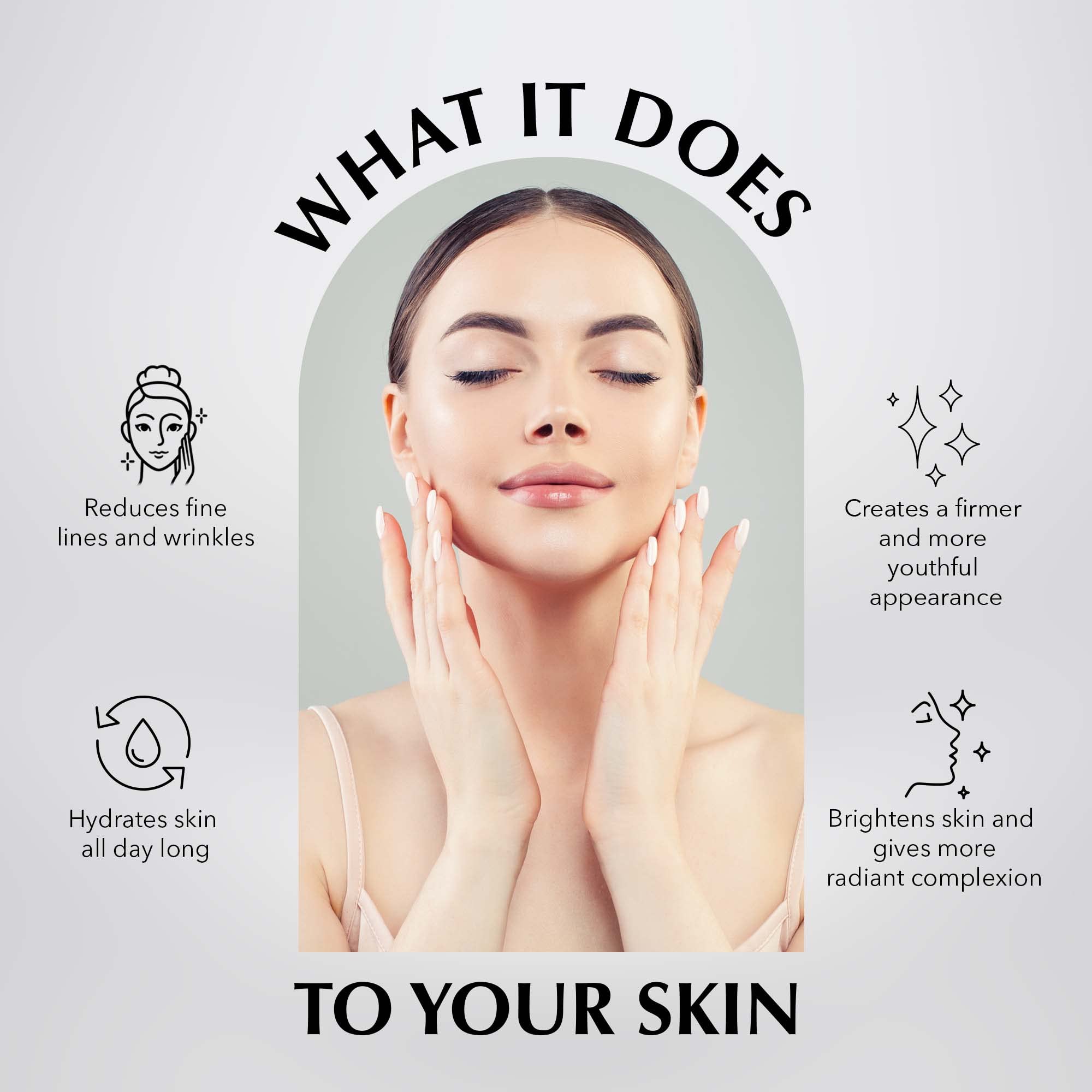 24K Gold + Vitamin C + Collagen Face Serum - Advanced Anti-Aging Moisturizer for Wrinkles, Firming & Skin Repair | Pure Bio-Active Natural Formula | Perfect for Daily Skincare Routine & Nighttime Rejuvenation