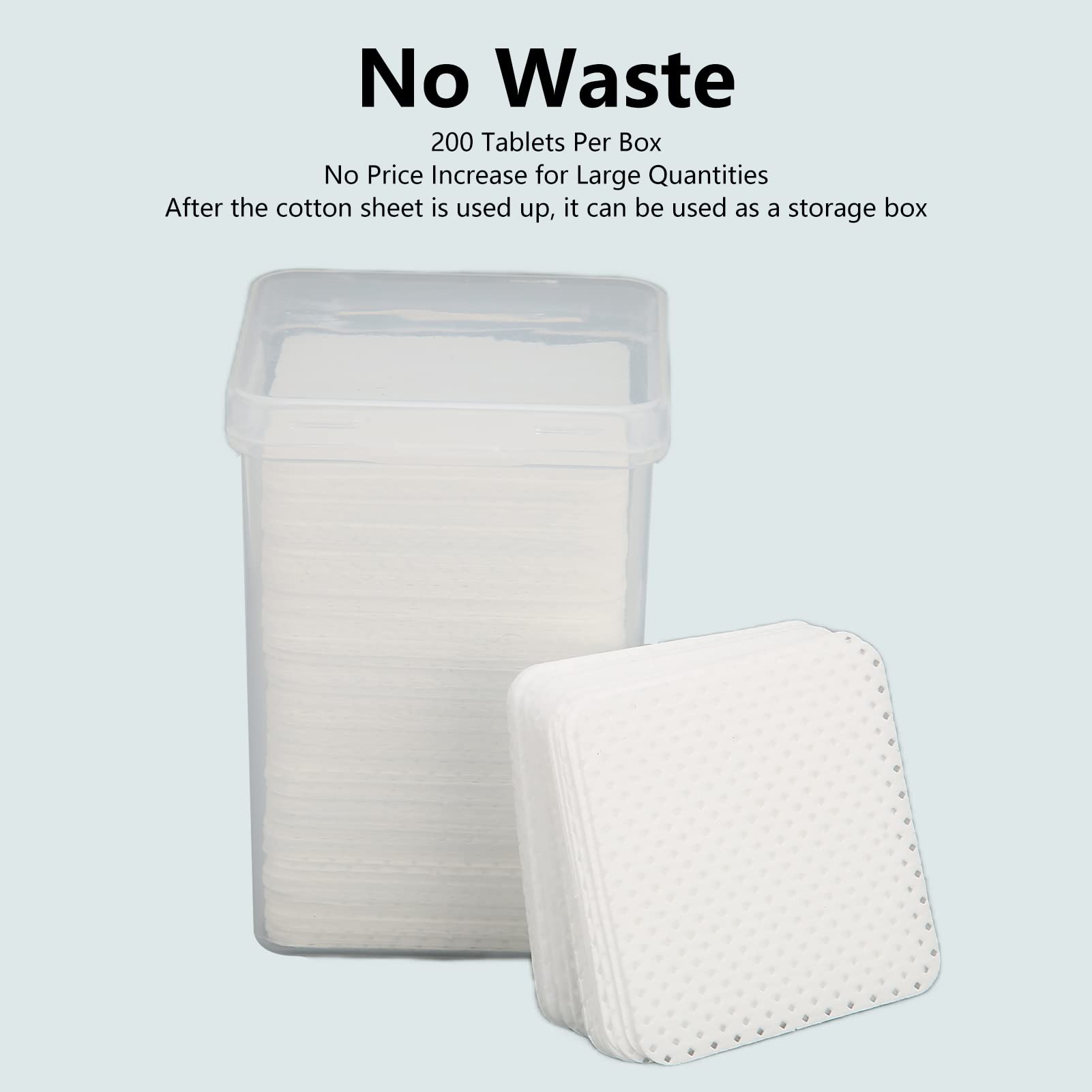 Premium Lint-Free Nail Wipes - 100% Pure Cotton, Anti-Static, Multipurpose Beauty Salon & Home Use for Women | Perfect for Manicures, Makeup Removal & Cosmetic Application
