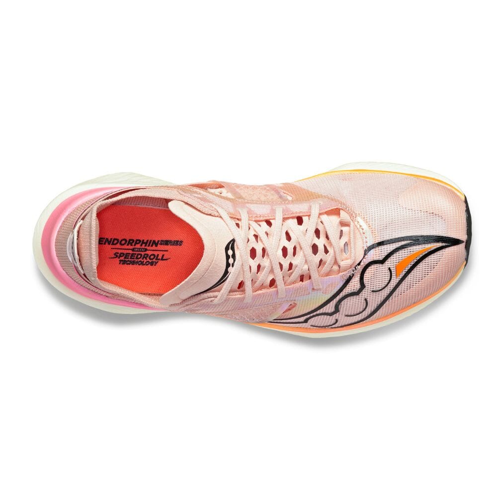 Saucony Men's Endorphin Elite Running Shoes - Lightweight Carbon Fiber Racing Sneakers for Marathon & Road Running | Perfect for Competitive Runners & Speed Training