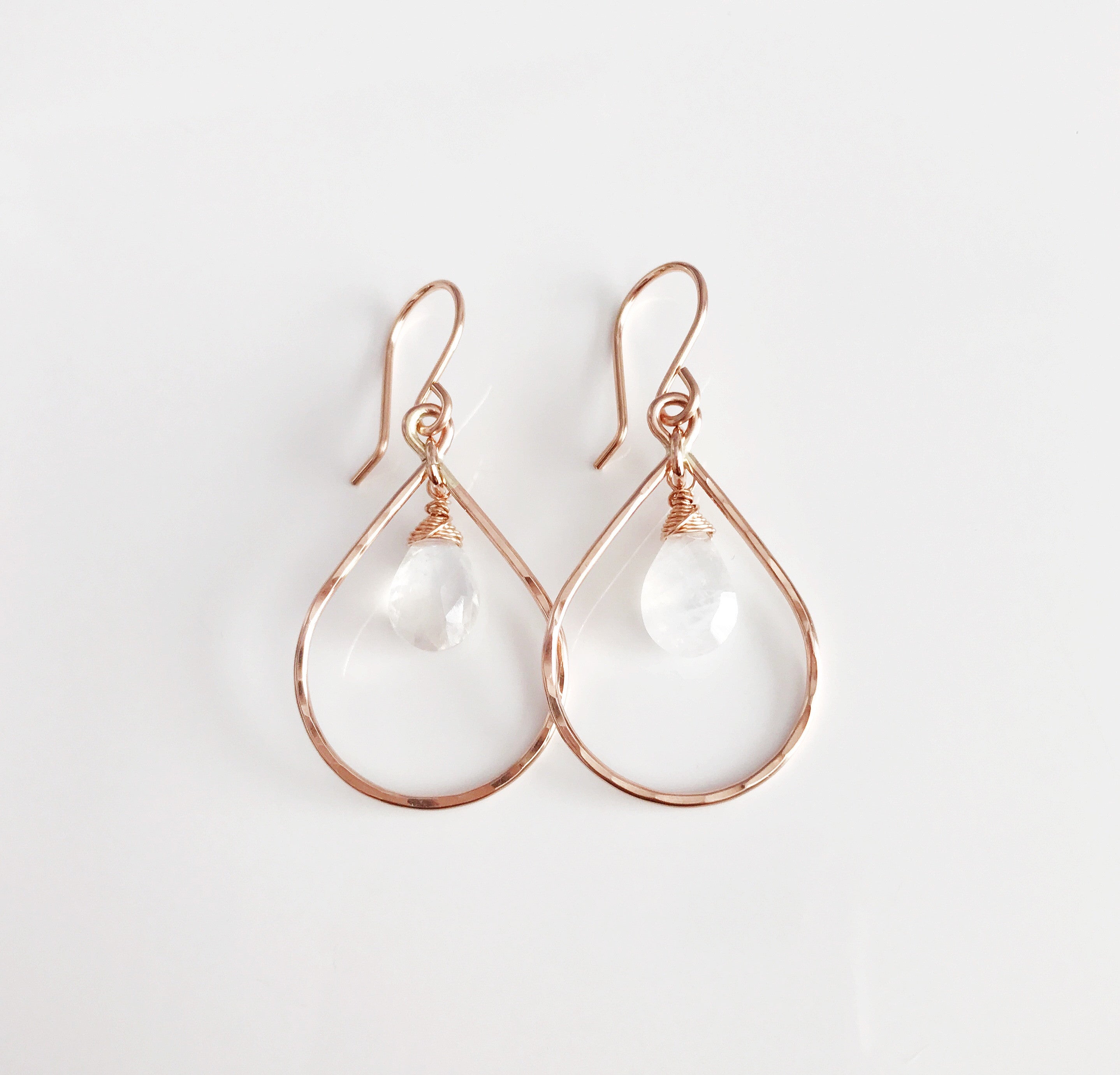 IRINA Moonstone Earrings (E417) – Elegant Silver Jewelry for Women, Perfect for Weddings, Parties & Everyday Wear