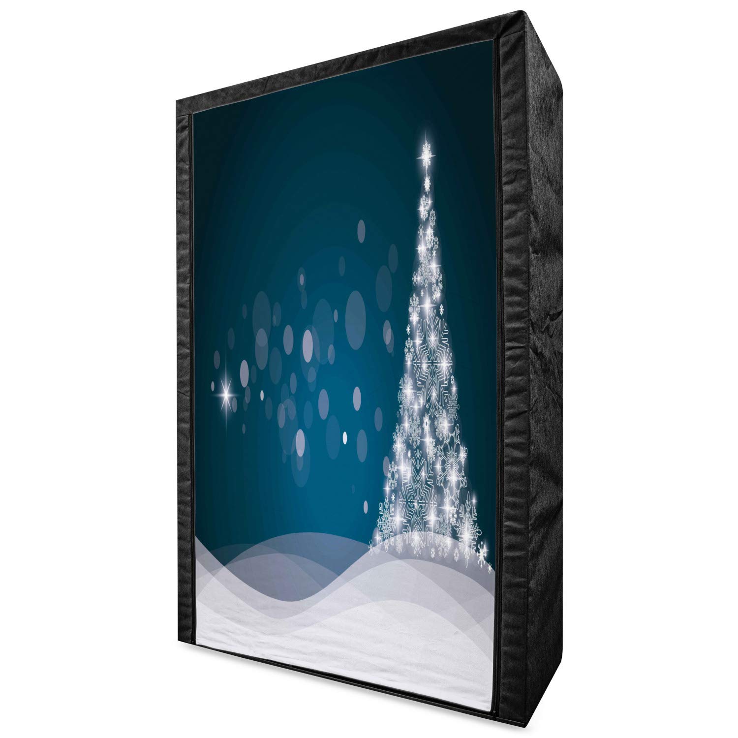 Ambesonne Christmas Portable Fabric Wardrobe - 42.5