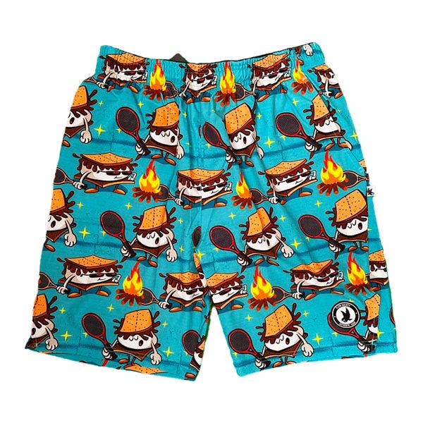 Men's S'Mores Society 9 Tennis Shorts - Breathable Quick-Dry Athletic Shorts for Tennis, Running & Gym Workouts - Perfect for Summer Sports & Casual Wear