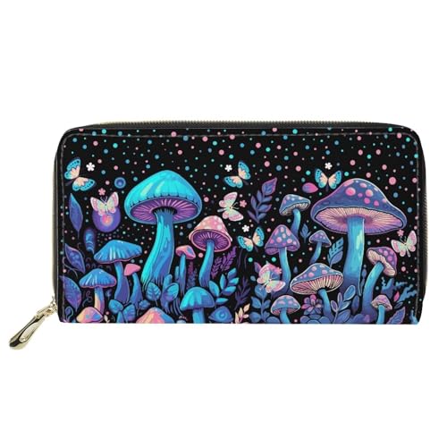 blue mushroom