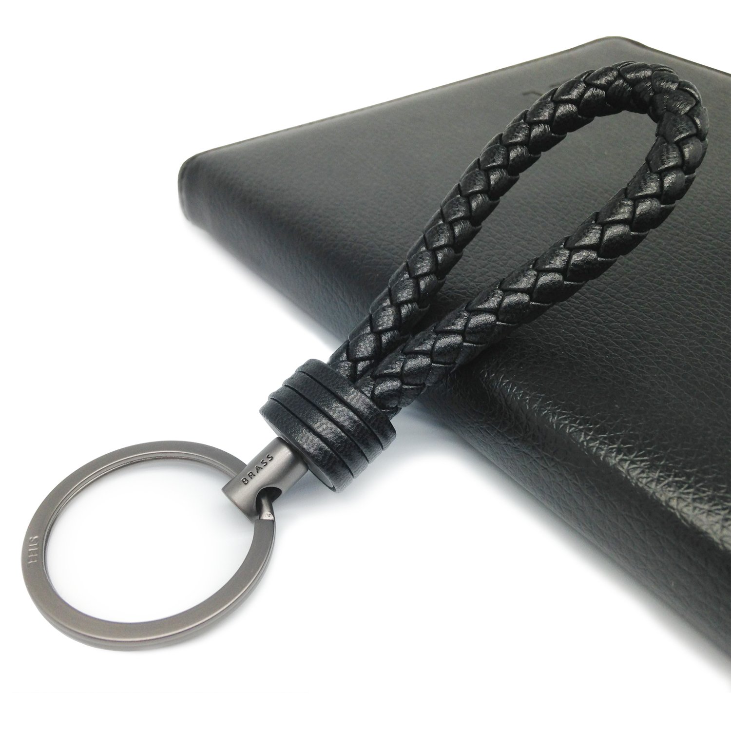 Premium Lambskin Key Ring - Durable & Stylish for Everyday Use