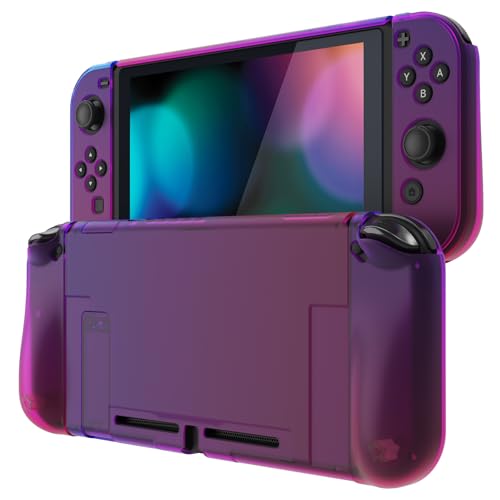 Clear Atomic Purple Rose Red