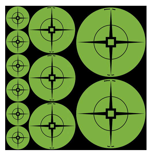 10 Pack Assorted Green Spots - Perfect for Scrapbooking, DIY Crafts, and Home Decor Projects