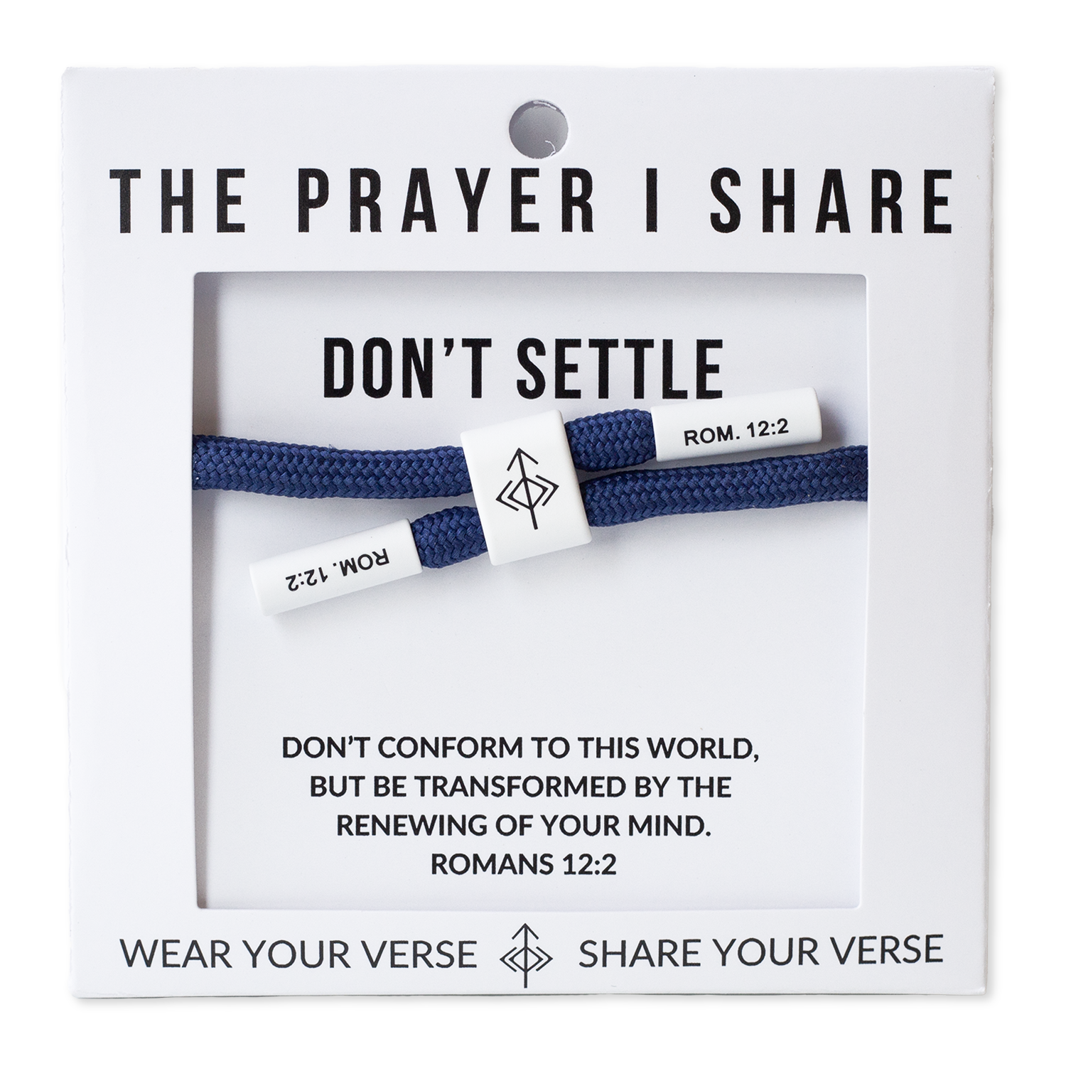 Faith-Inspired Christian Cord Bracelet for Men & Women - Religious Gift for Baptism, Confirmation & Daily Wear - Adjustable & Durable