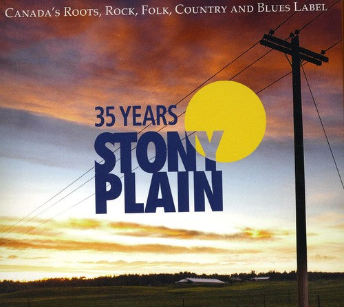 35 Years of Stony Plain Music Collection - Various Artists CD Box Set | Perfect for Music Lovers & Audiophiles - Great for Home Listening, Gifts & Music Collections
