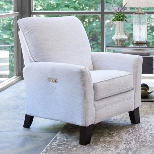 Riley High Leg Power Reclining Chair - Modern Ergonomic Lift Recliner with Remote Control for Living Room, Bedroom & Home Theater Comfort