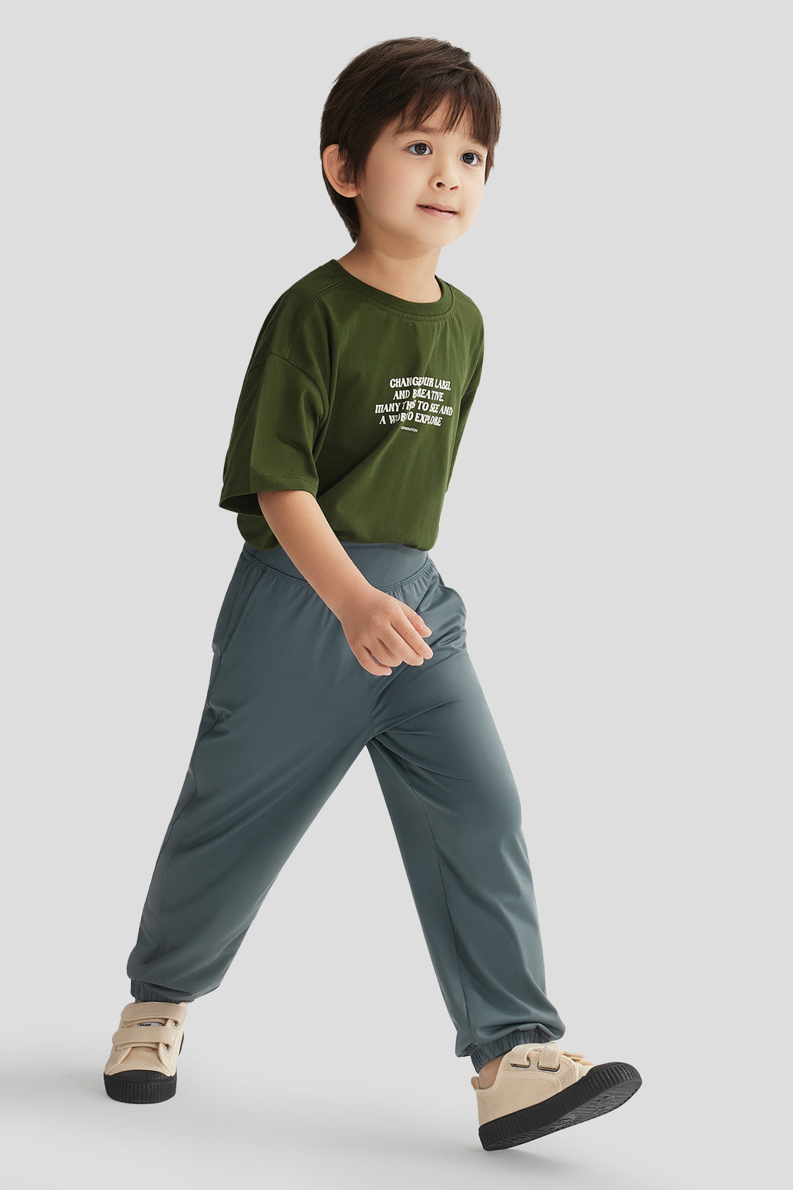 Binu Cloud Kids' Quick-Dry UPF50+ Leggings for Girls & Boys - Perfect for Outdoor Play, Sports & Sun Protection