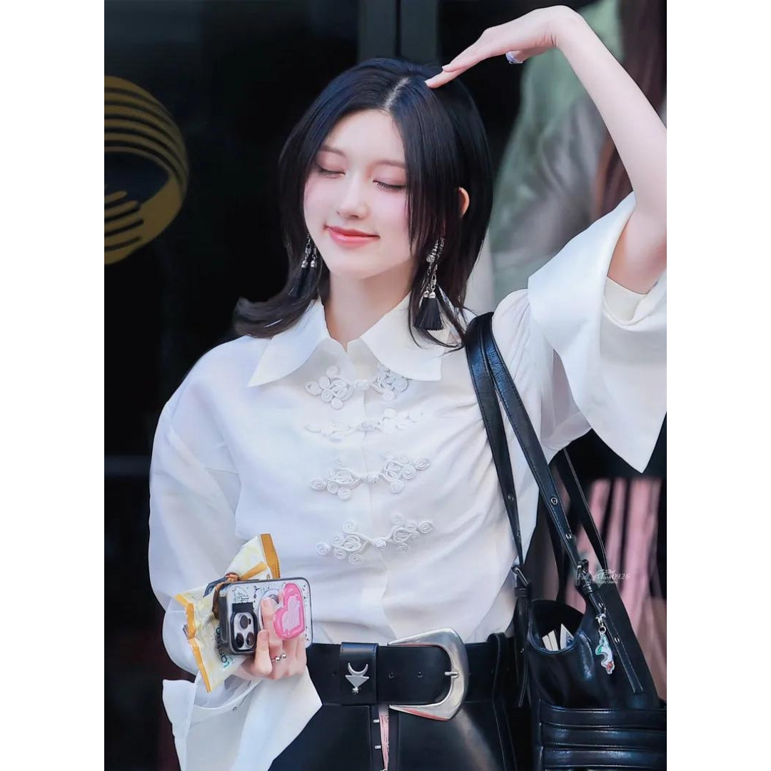 Trendy SAMO ONDOH Trio Belt Corset Bag Medium - Kpop Fashion Inspired by IVE Gaeul | Perfect for Concerts, Street Style & Kpop Outfits