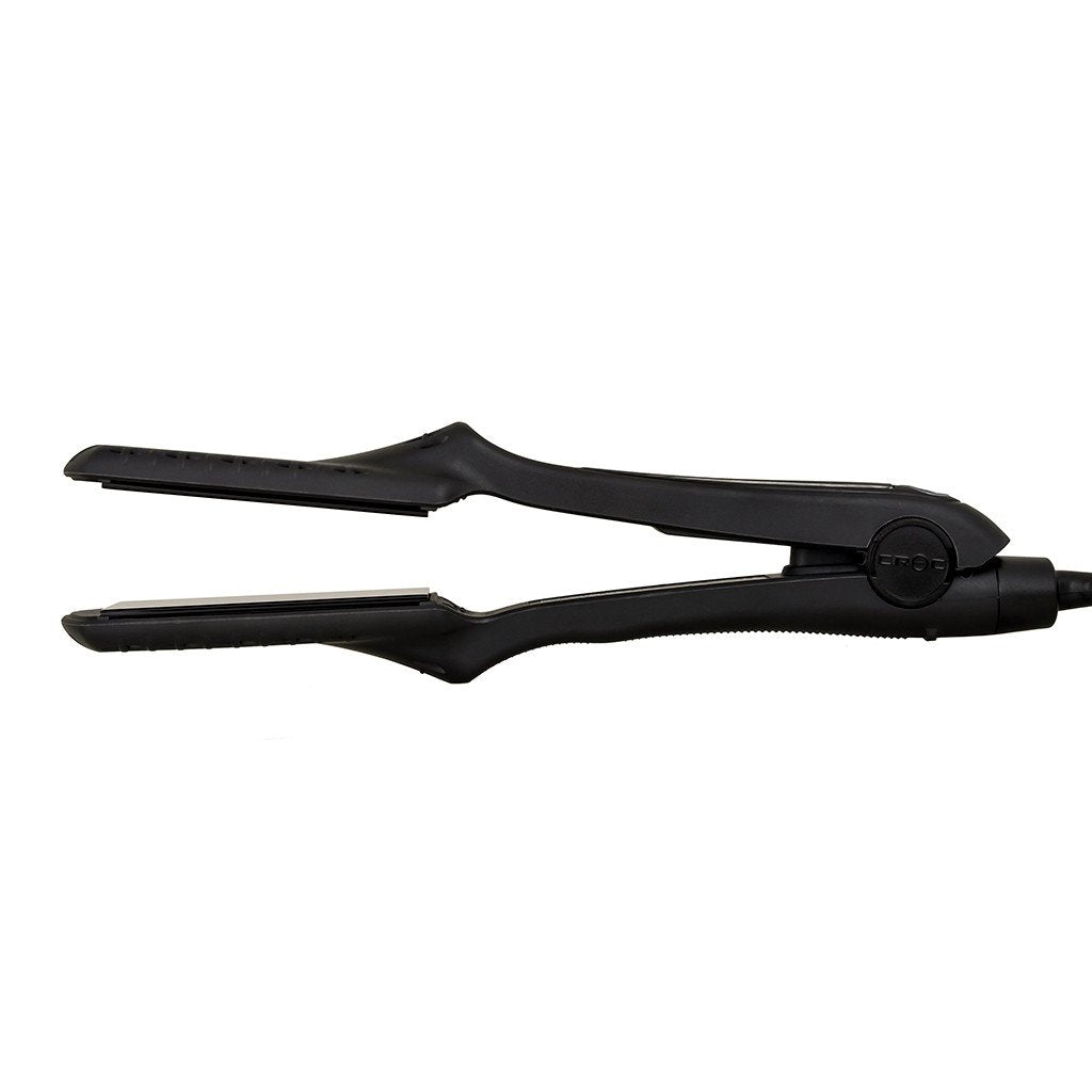 Professional CROC Flat Iron Hair Straightener with Floating Plates - Dual Voltage 110V-240V, Fast Heating Up to 450°F - Perfect for Travel, Home & Salon Use