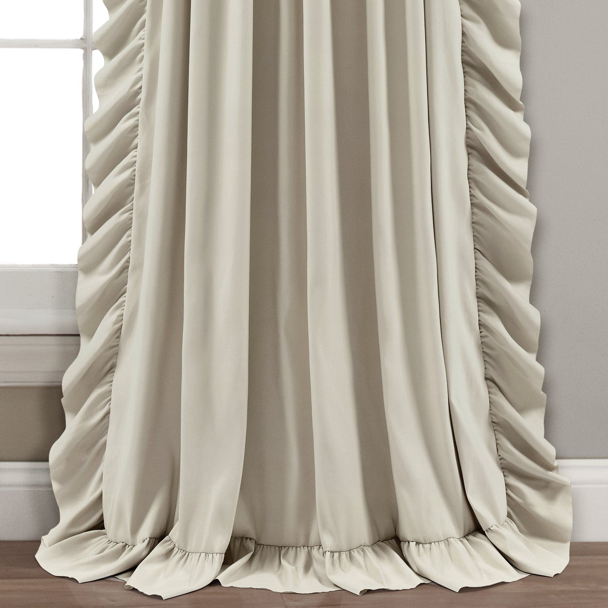 Reyna Window Curtain Panel Set - Blackout Curtains for Living Room & Bedroom - Thermal Insulated Drapes for Home Decor & Light Blocking