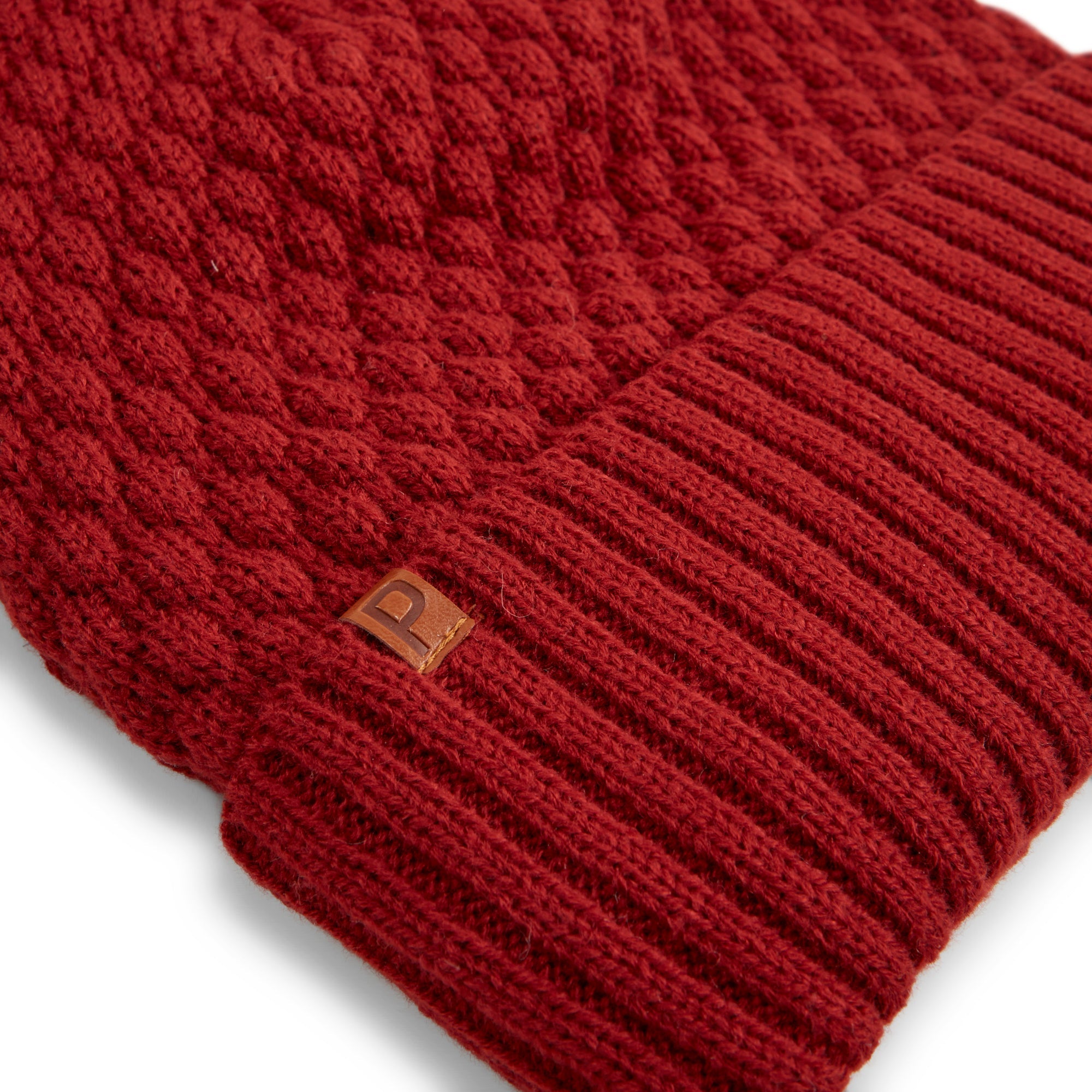 Women's Warm Knitted Pom Pom Beanie Hat - Soft Winter Hat for Women - Cozy & Stylish for Cold Weather, Outdoor Activities, and Casual Wear