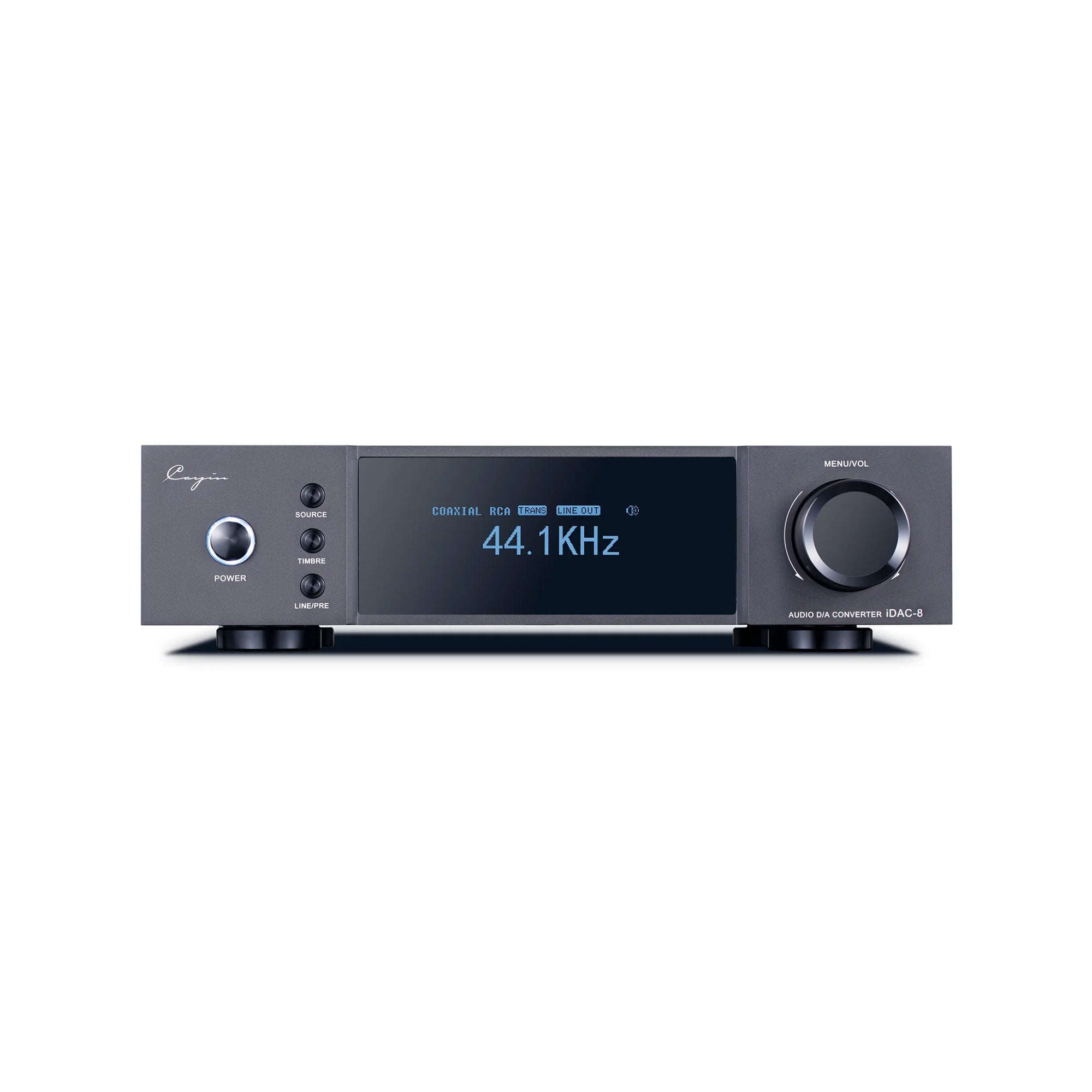 Cayin IDAC-8 Dual Timbre DAC - High Resolution Digital to Analog Audio Converter for Home Theater & Audiophile Music Systems