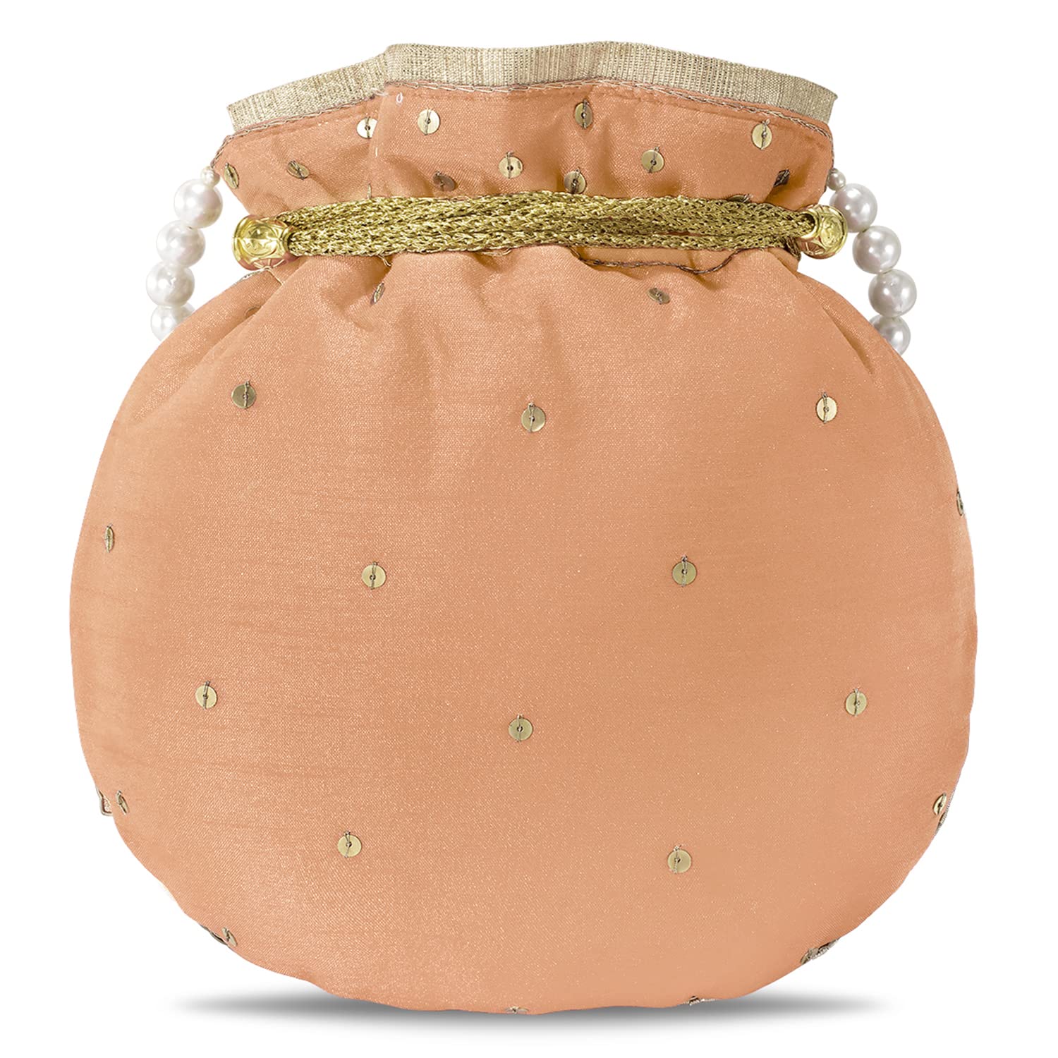 Elegant Indian Potli Bags for Women | Handmade Ethnic Clutch Purse with Drawstring | Perfect for Weddings, Parties & Evening Events