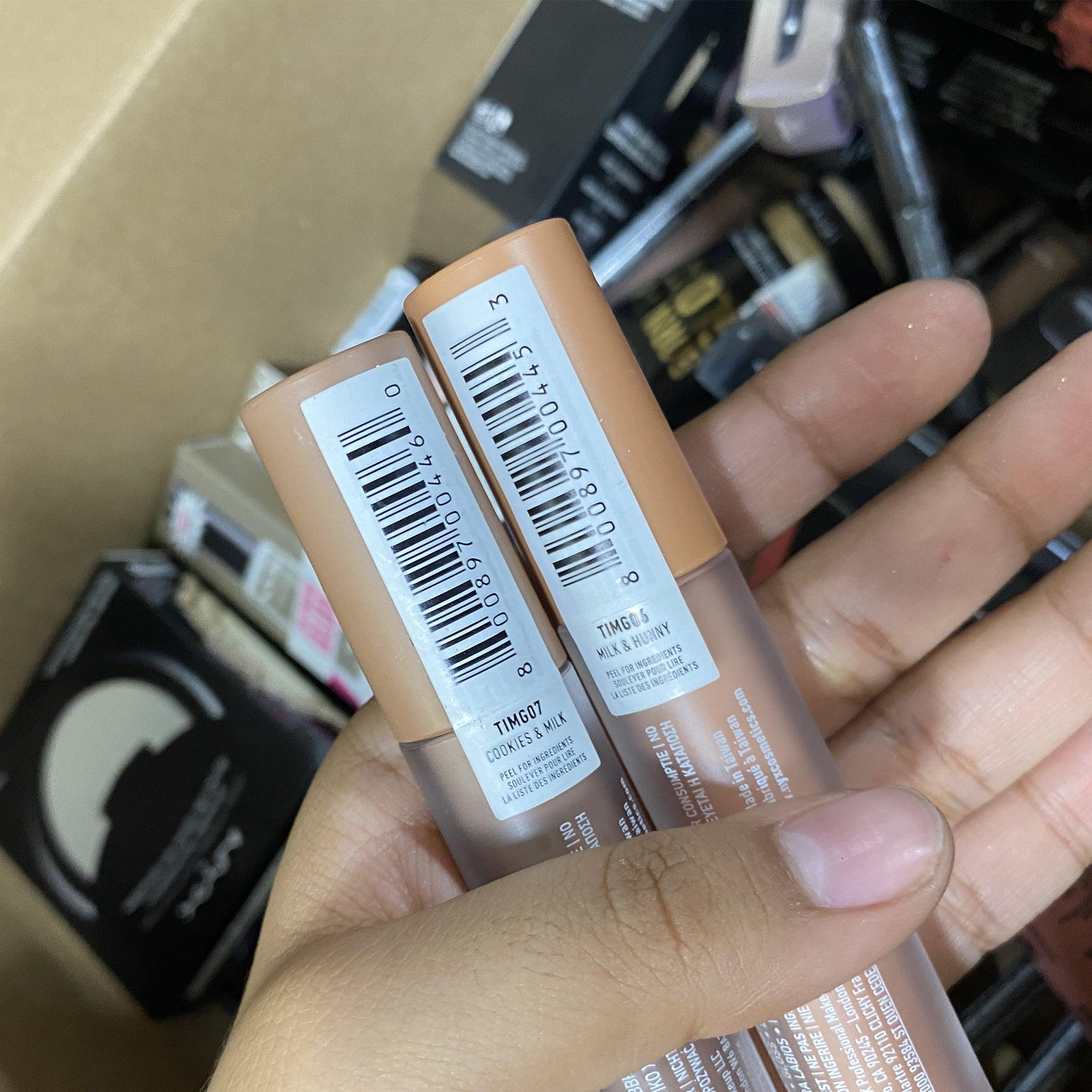 NYX Professional Makeup Assorted 50-Piece Set - Lipstick, Eyeshadow & More for Everyday Glam & Party Looks | Perfect for Makeup Artists & Beauty Enthusiasts
