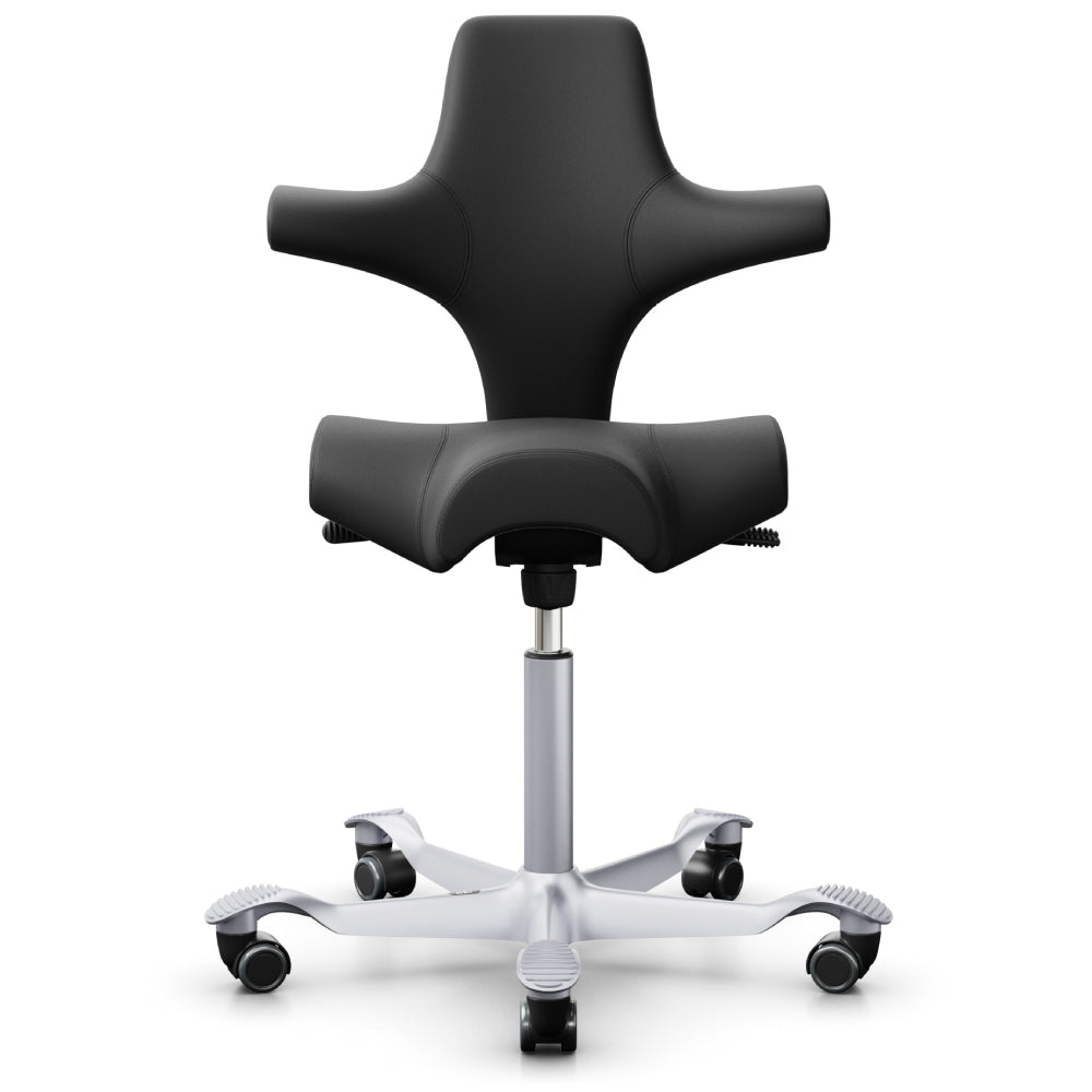 HÅG Capisco 8106 Ergonomic Saddle Chair - Adjustable Height & Tilt for Office & Home Workspace - Perfect for Desk Work, Gaming & Creative Professionals