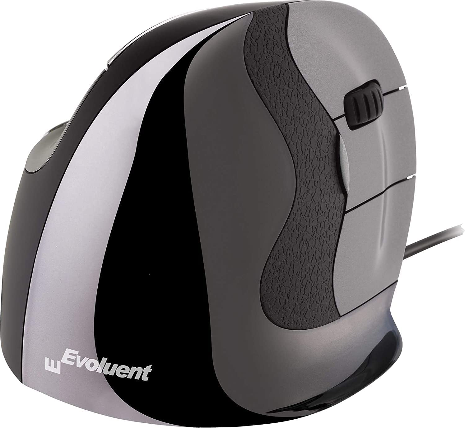 Evoluent VerticalMouse VMDL Large - Right Hand Ergonomic Wired Mouse for Comfort & Carpal Tunnel Relief | Original Brand Since 2002 | Perfect for Office Work, Gaming & Computer Use