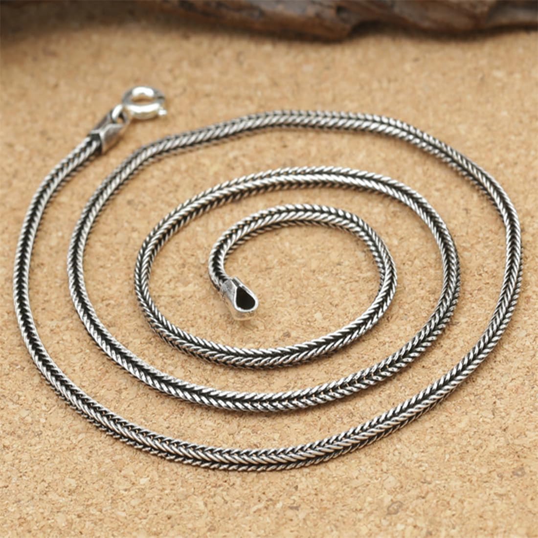 Men's Sterling Silver Dumbbell Pendant Necklace - S925 Real Silver Workout Jewelry for Gym Enthusiasts | Perfect Gift for Fitness Lovers & Weightlifters