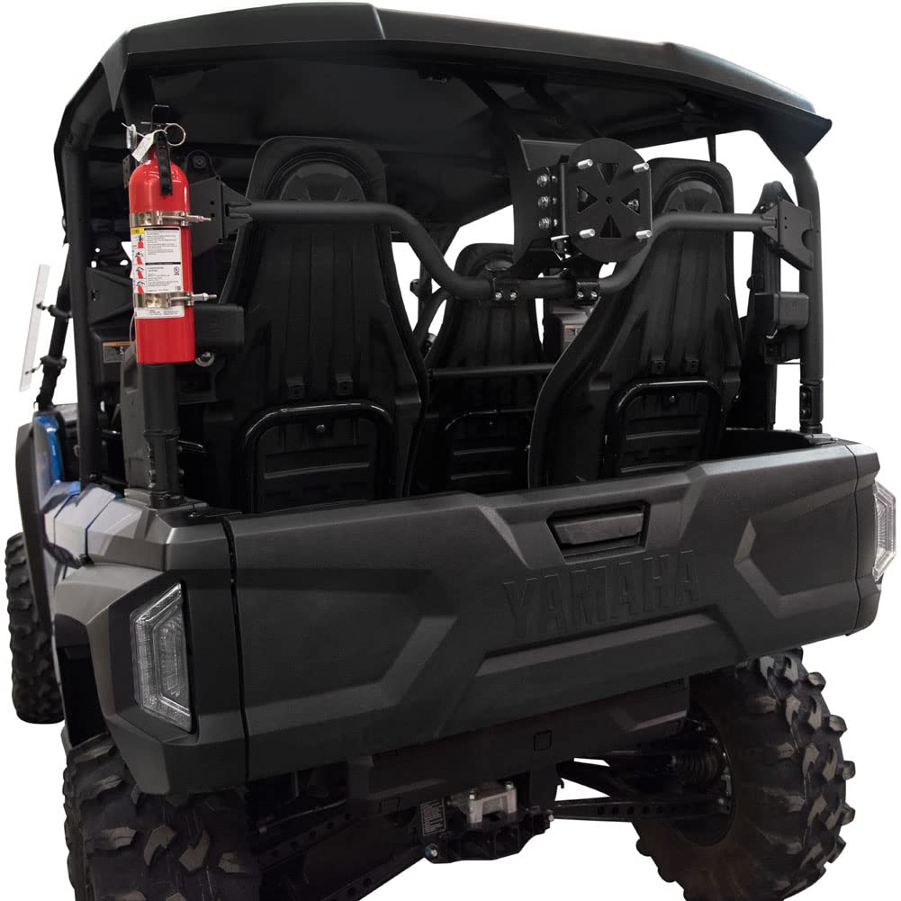 Tusk Spare Tire Carrier for Yamaha Wolverine RMAX4 1000 Compact (2021-2025) | Heavy-Duty Off-Road Accessory for UTV Trail Riding & Hunting Adventures