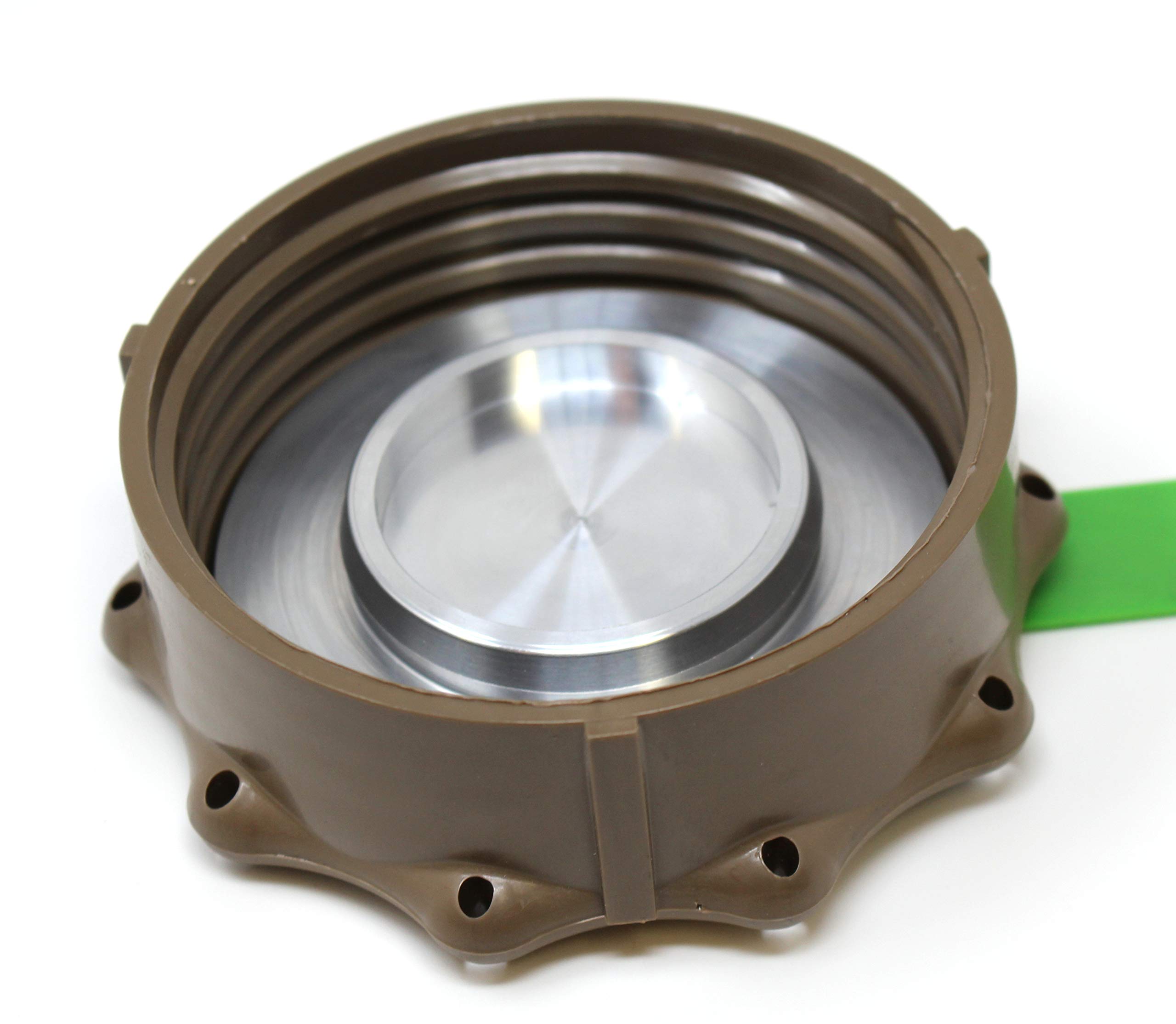 Military Fuel Can Aluminum Flange - Compatible with Scepter MFC | Durable Fuel Container Spout for Off-Road, Camping & Emergency Preparedness