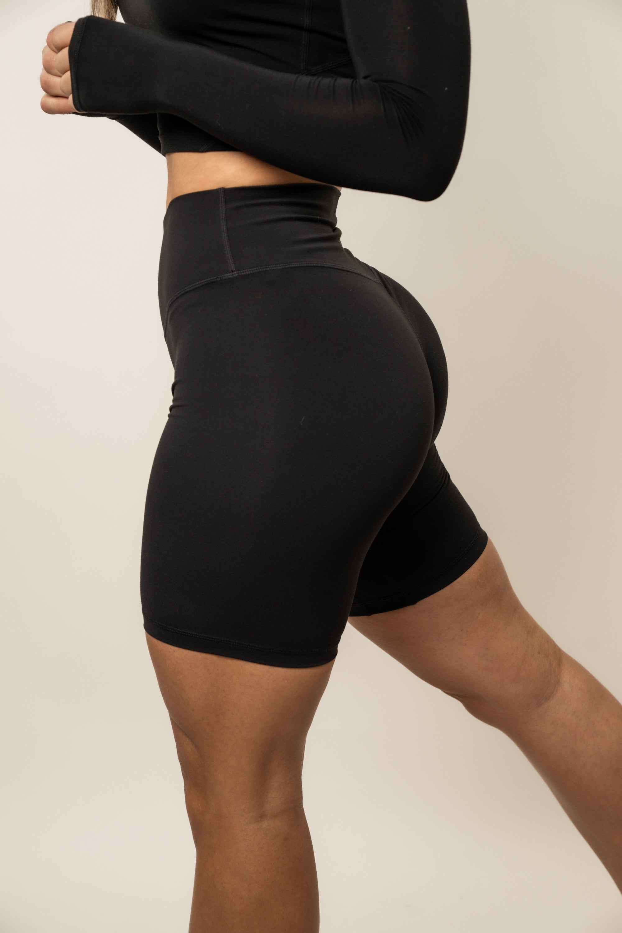 8 Effortless Classic Biker Shorts for Women - High Waist Workout Shorts Black | Perfect for Cycling, Yoga, Running & Gym