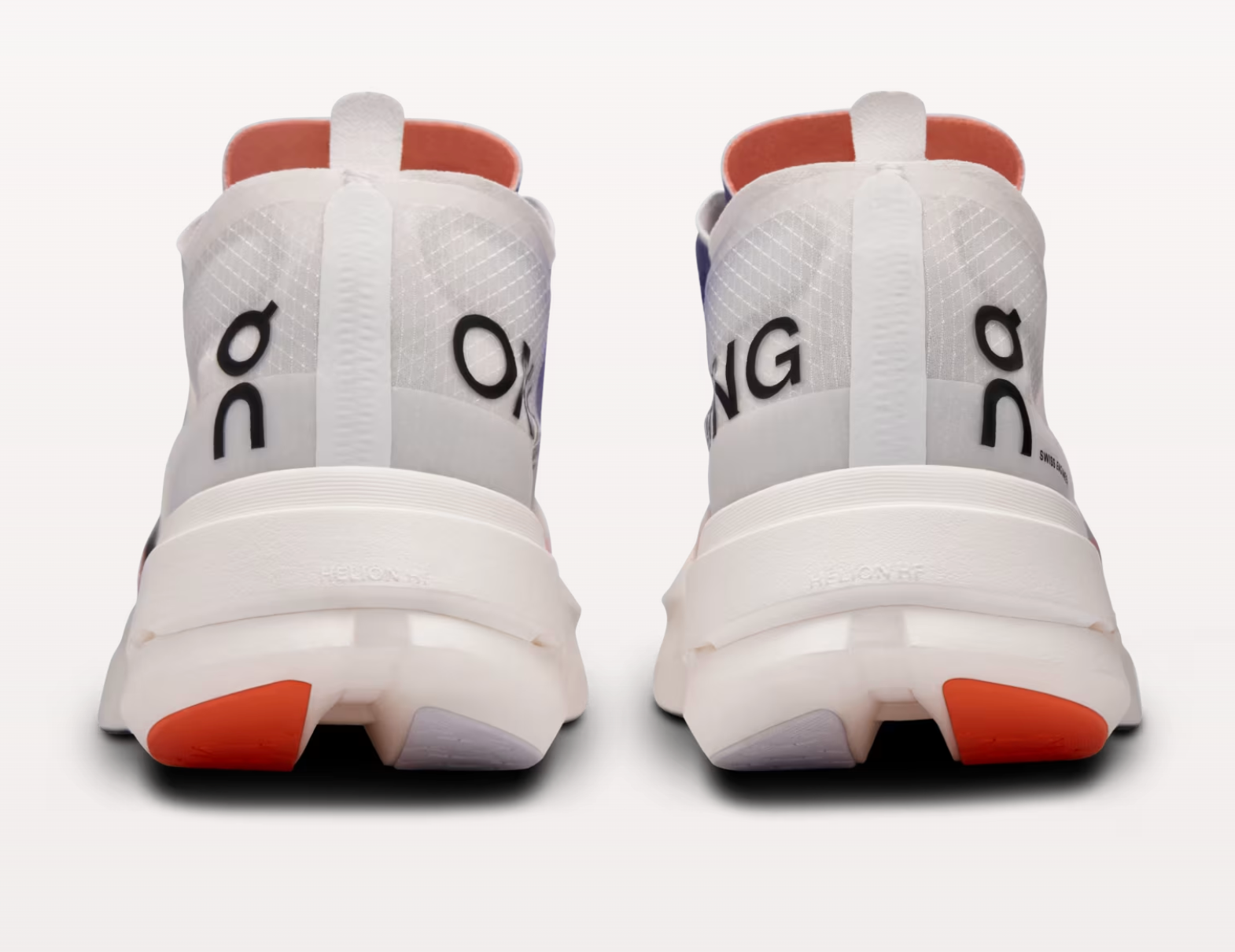 Women's Cloudboom Strike Running Shoes - White/Flame - Lightweight Cushioned Road Racing Sneakers for Marathon & Training