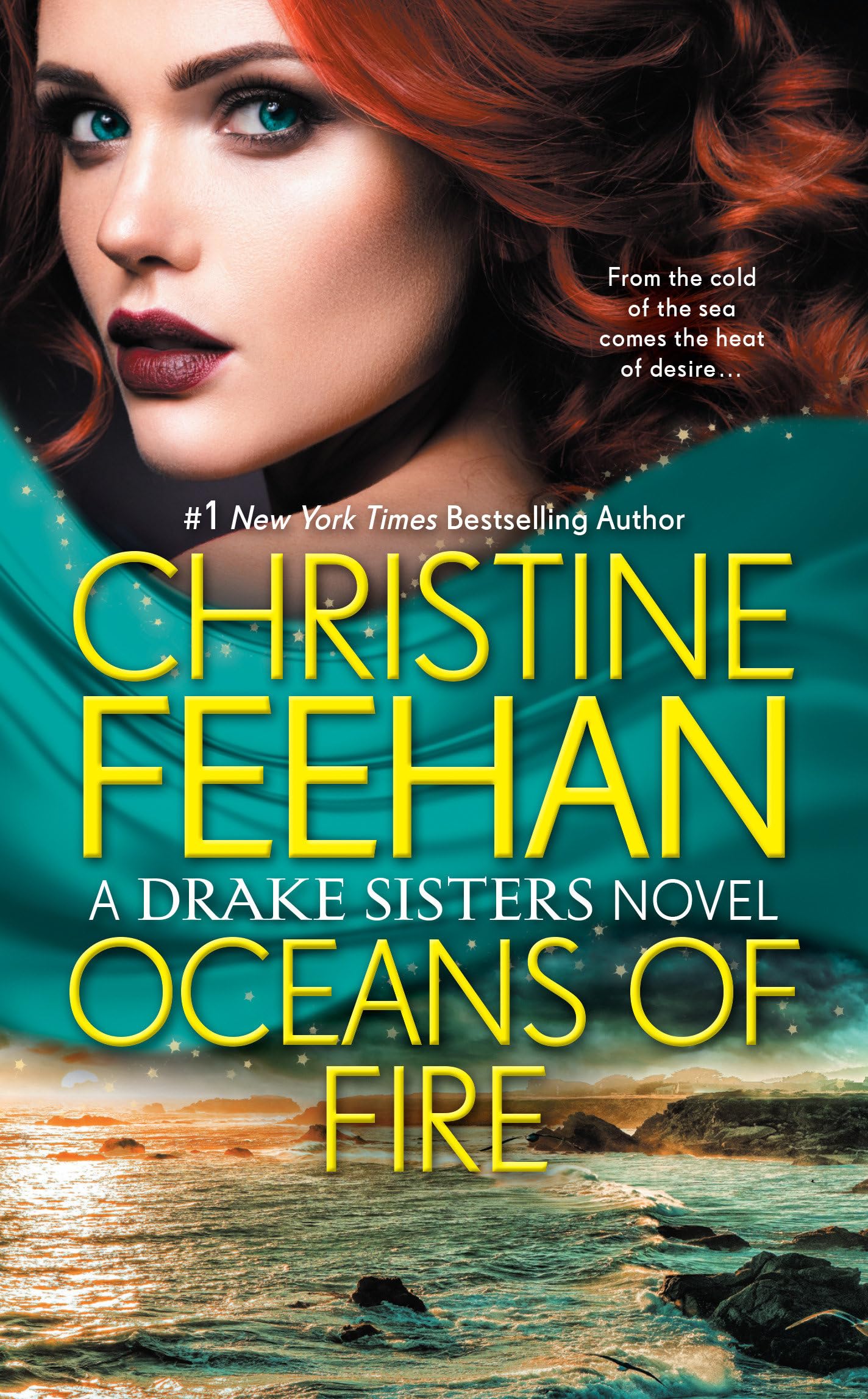 Oceans of Fire (Drake Sisters Book 3) - Paranormal Romance Novel - Perfect for Beach Reading & Book Club Discussions