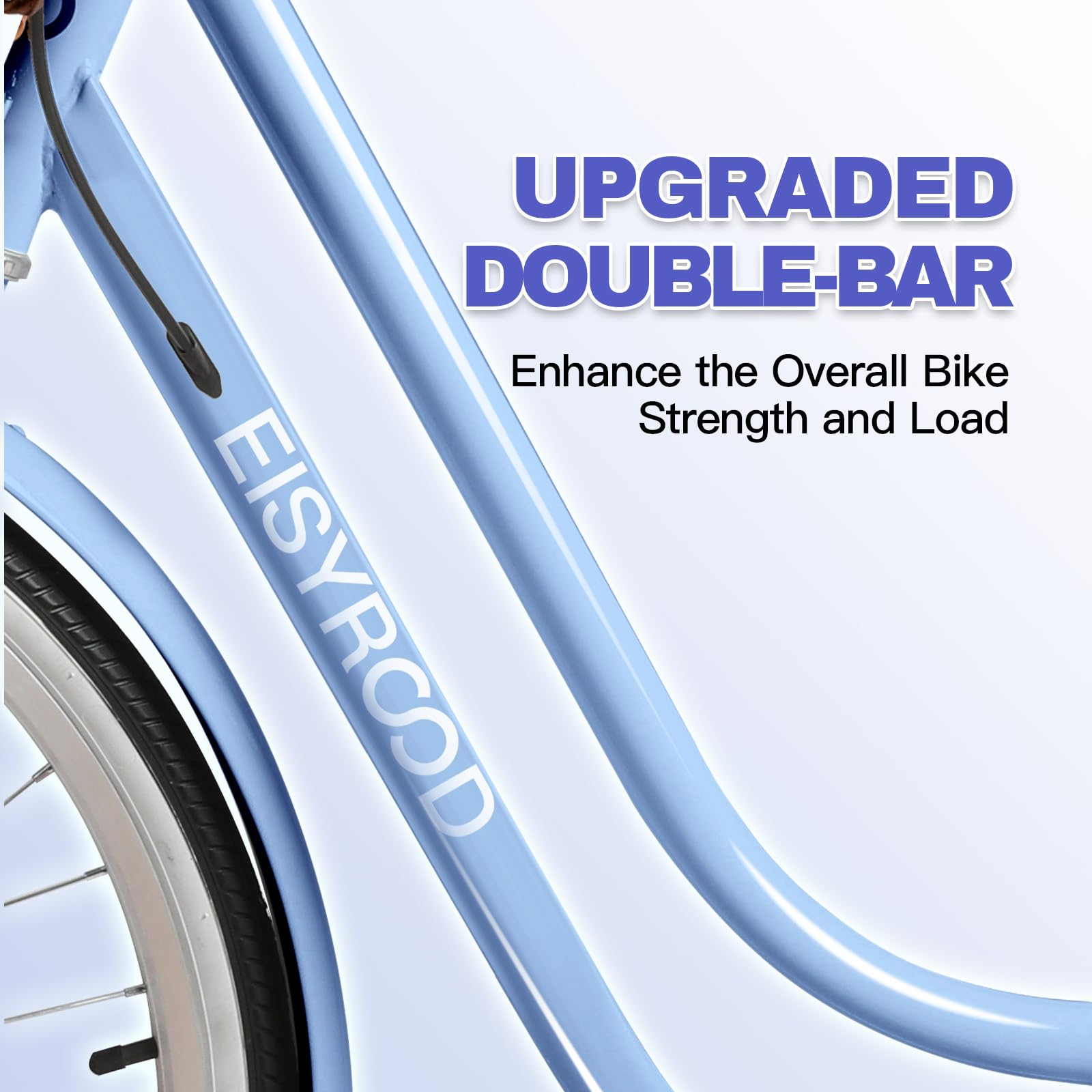 26 Inch Women's 7-Speed Hybrid Beach Cruiser Bike - Lightweight Commuter Bicycle with Adjustable Seat, Anti-Skid Tires & V-Brakes - Perfect for Beach Rides, City Commuting & Leisure Cycling