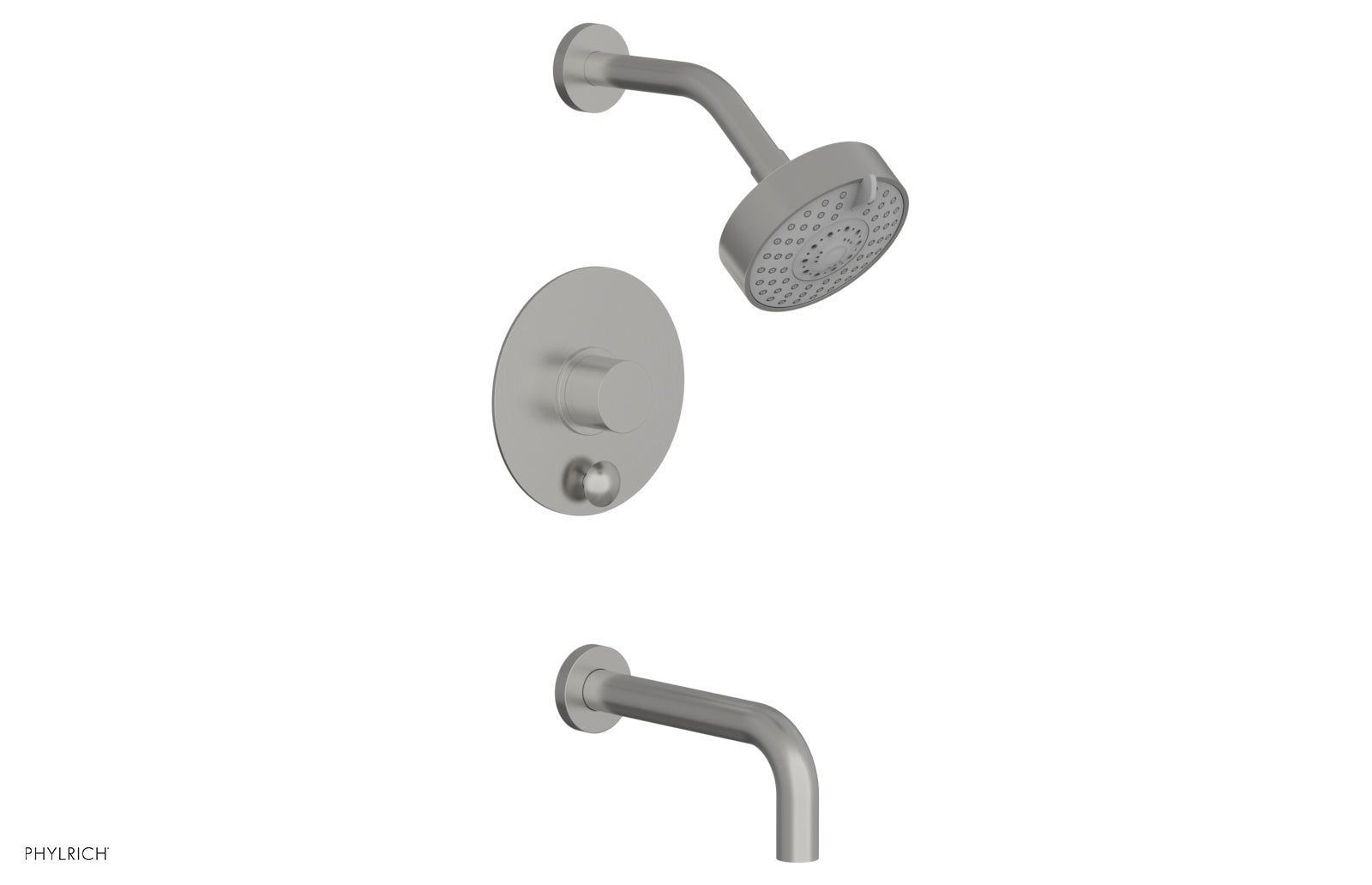 BASIC II Pressure Balance Tub and Shower Faucet Set with 230 27 Trim - Perfect for Bathroom Renovation & Modern Home Upgrade