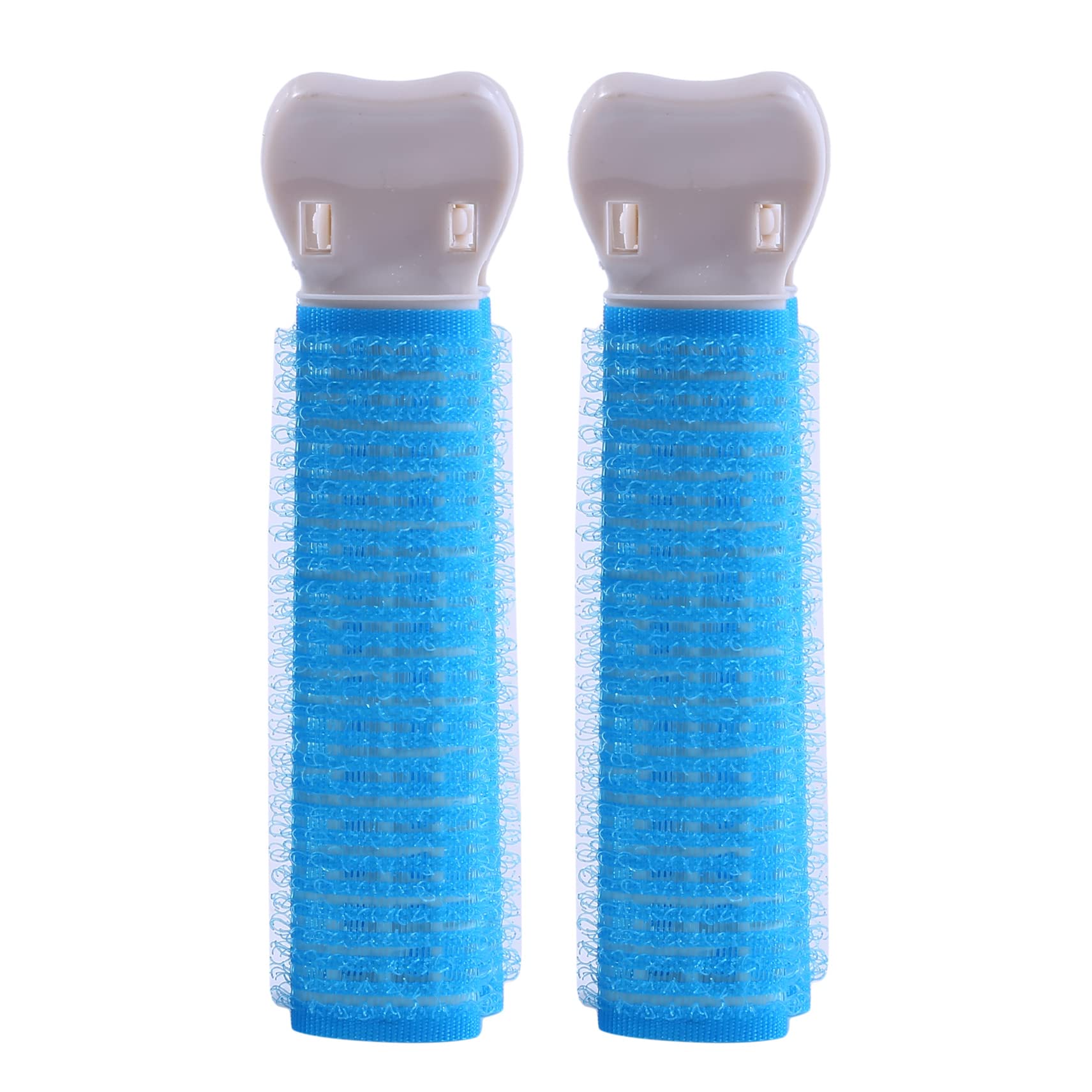 Winwinfly 2PCS Heatless Hair Rollers for Volume & Curls - Root Clips & Self-Grip Curl Rods for Fine, Thin, Long or Short Hair - No Heat Styling Tool for Women & Girls - Perfect for Home, Salon & Travel Use
