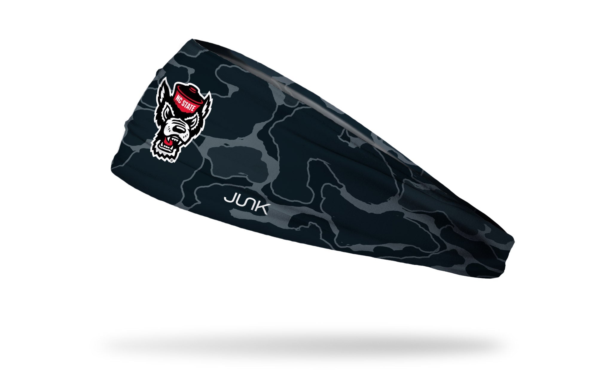 North Carolina State University Camo Big Bang Lite Headband - Adjustable Comfort Headwear for Sports, Workouts & Outdoor Activities