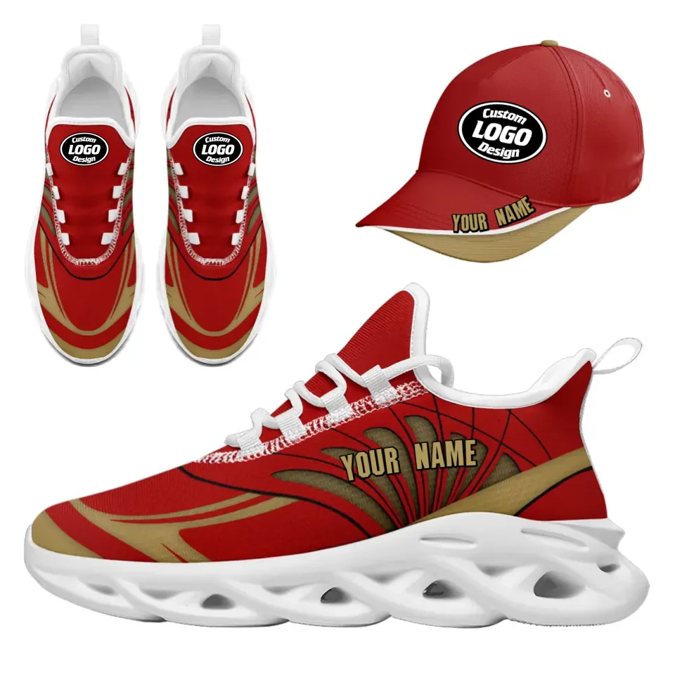 Custom Maxsoul Sneakers & Hat Combo - Personalized Athletic Shoes & Apparel Set for Gifts, Brand Promotions, Fan Festivals & Special Events | Perfect for Sports Enthusiasts & Fashion Lovers
