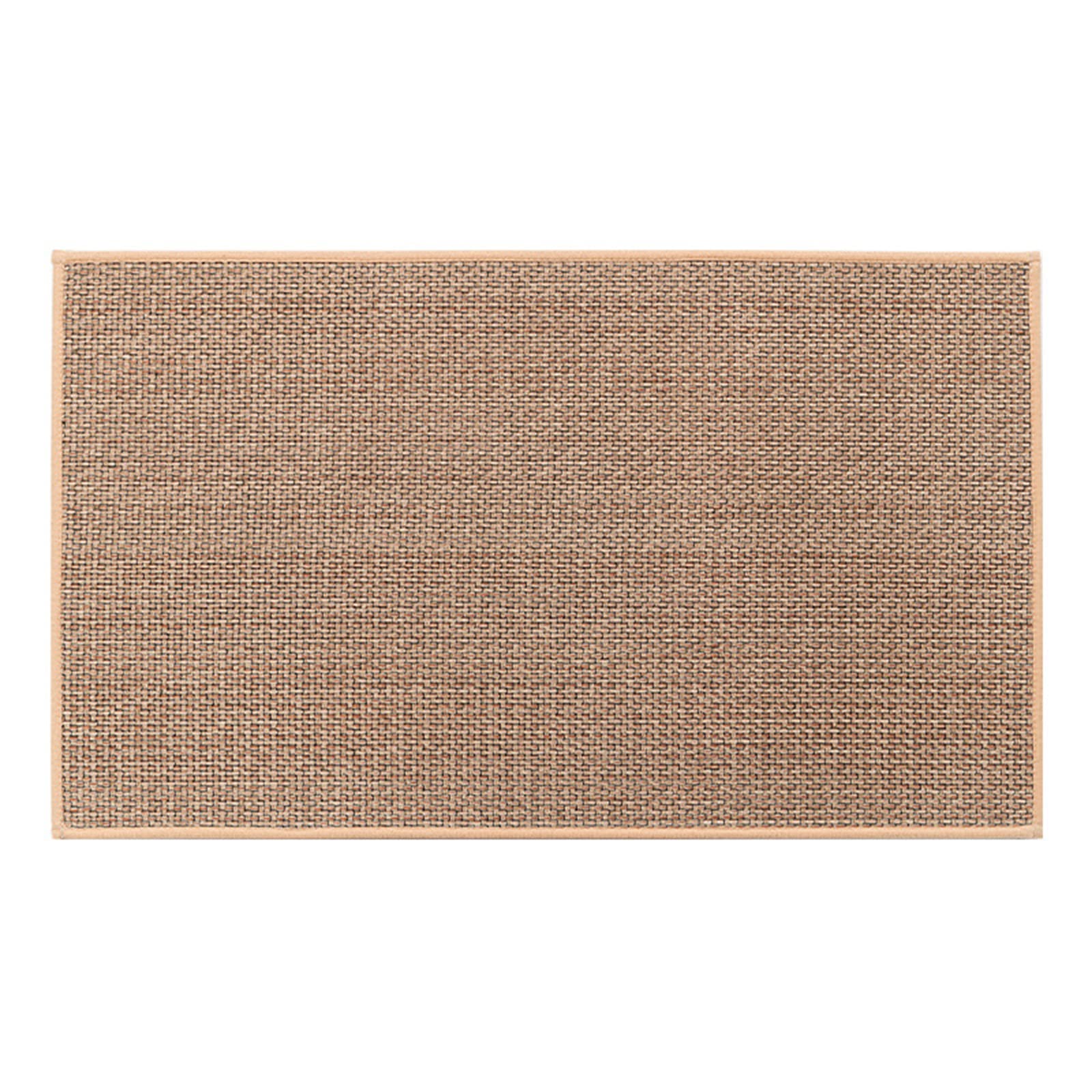 Non-Slip Kitchen Mat - All-Inclusive Woven Anti-Fatigue Rug for Standing Comfort in Kitchen, Office, Laundry Room (24x36 Inches, Beige) - Perfect for Sink Areas, Food Prep Stations & High-Traffic Floors