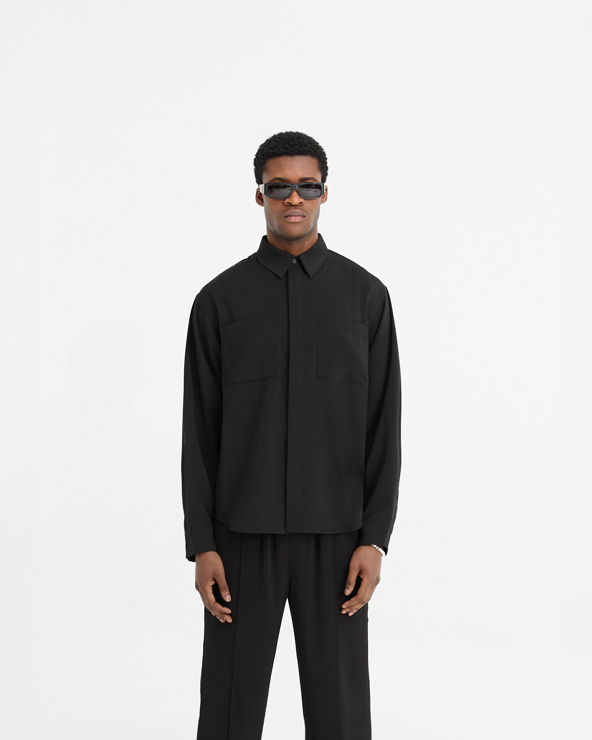 Initial Shirt for Men & Women - Premium Black Cotton T-Shirt - Casual Wear, Street Style & Everyday Outfits