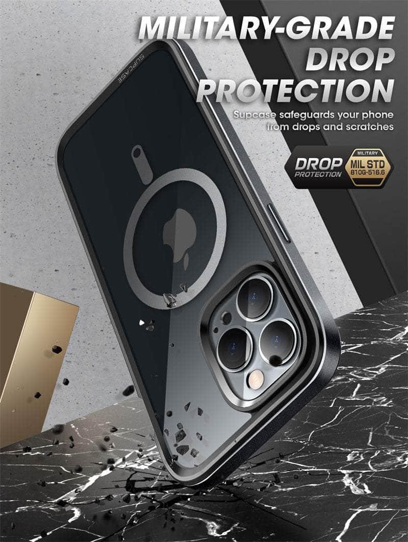 SUPCASE iPhone 14 Pro Max Case - Ultra Thin Clear Protective Cover with MagSafe Compatibility | Perfect for Everyday Use, Work & Travel