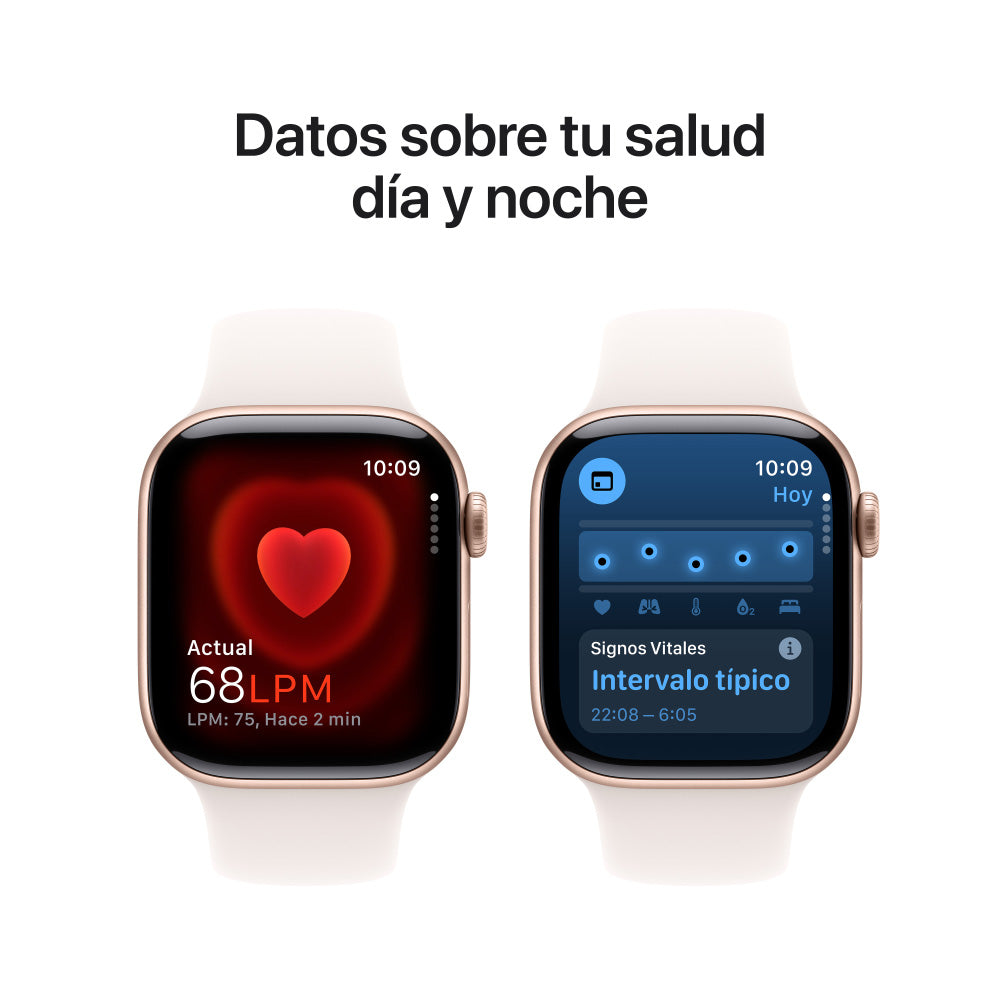 Apple Watch Series 10 GPS + Cellular 42mm Pink Aluminum Case with Blush Sport Band - Smartwatch for Fitness Tracking, Calls & Notifications - Perfect for Running, Swimming & Everyday Wear