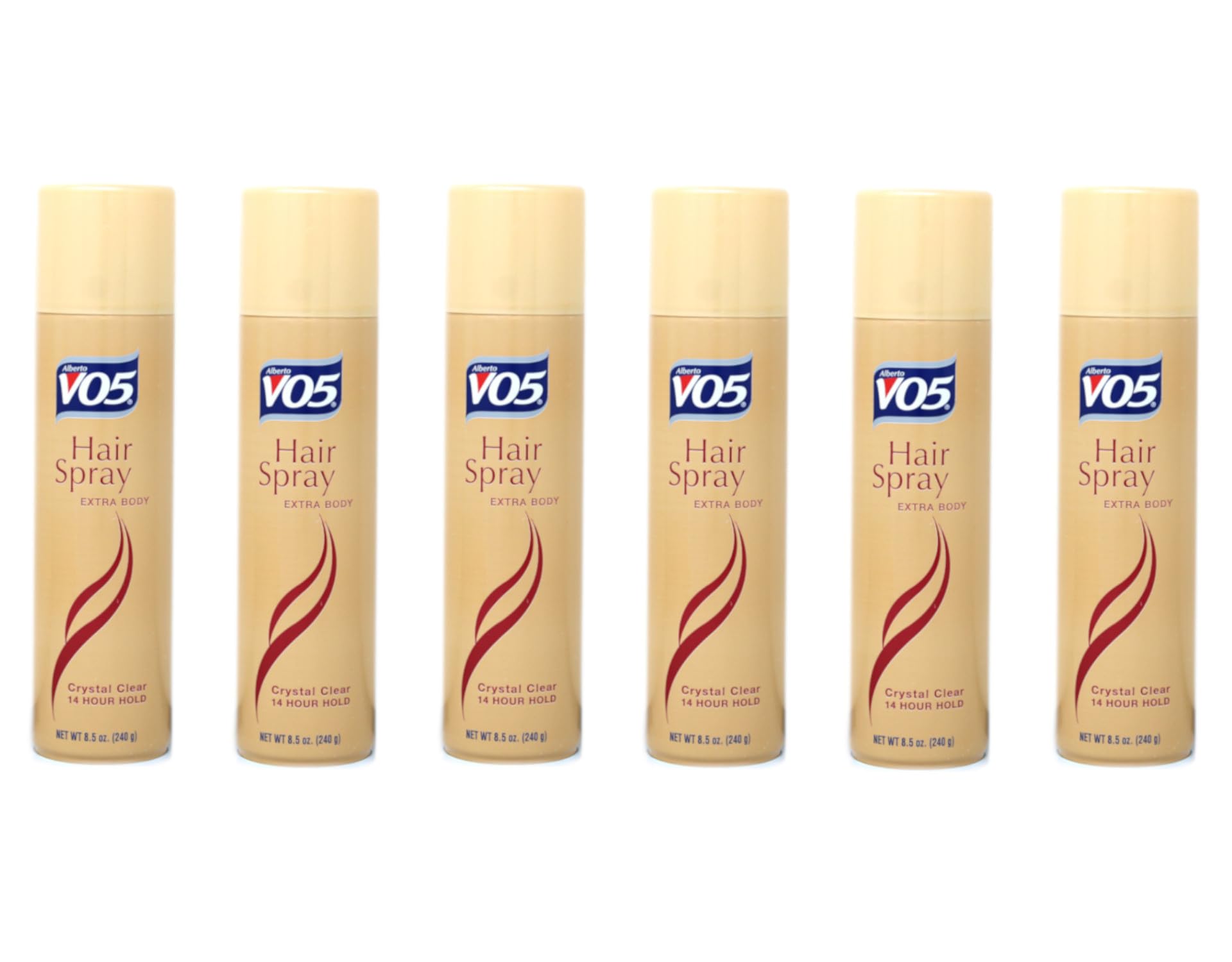 Alberto VO5 Extra Body Hair Spray - Pack of 12 for Voluminous, Long-Lasting Hold | Perfect for Styling, Curling & Everyday Hair Care