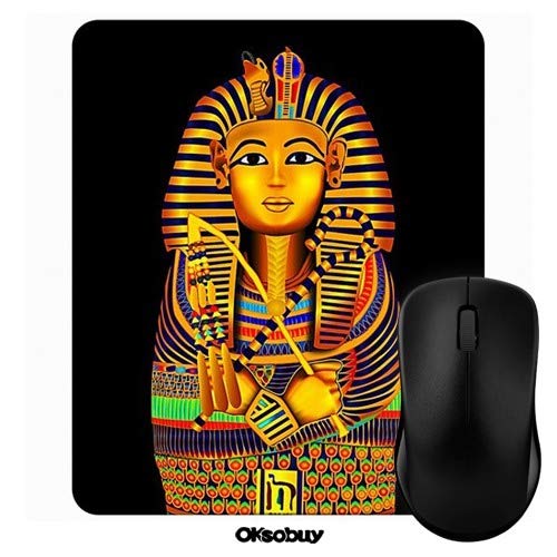 Egyptian Pharaohs Sphinx Mouse Pad - Custom Design Gaming Mousepad with Non-Slip Rubber Backing - Perfect for Office, Home & PC Gaming Setup