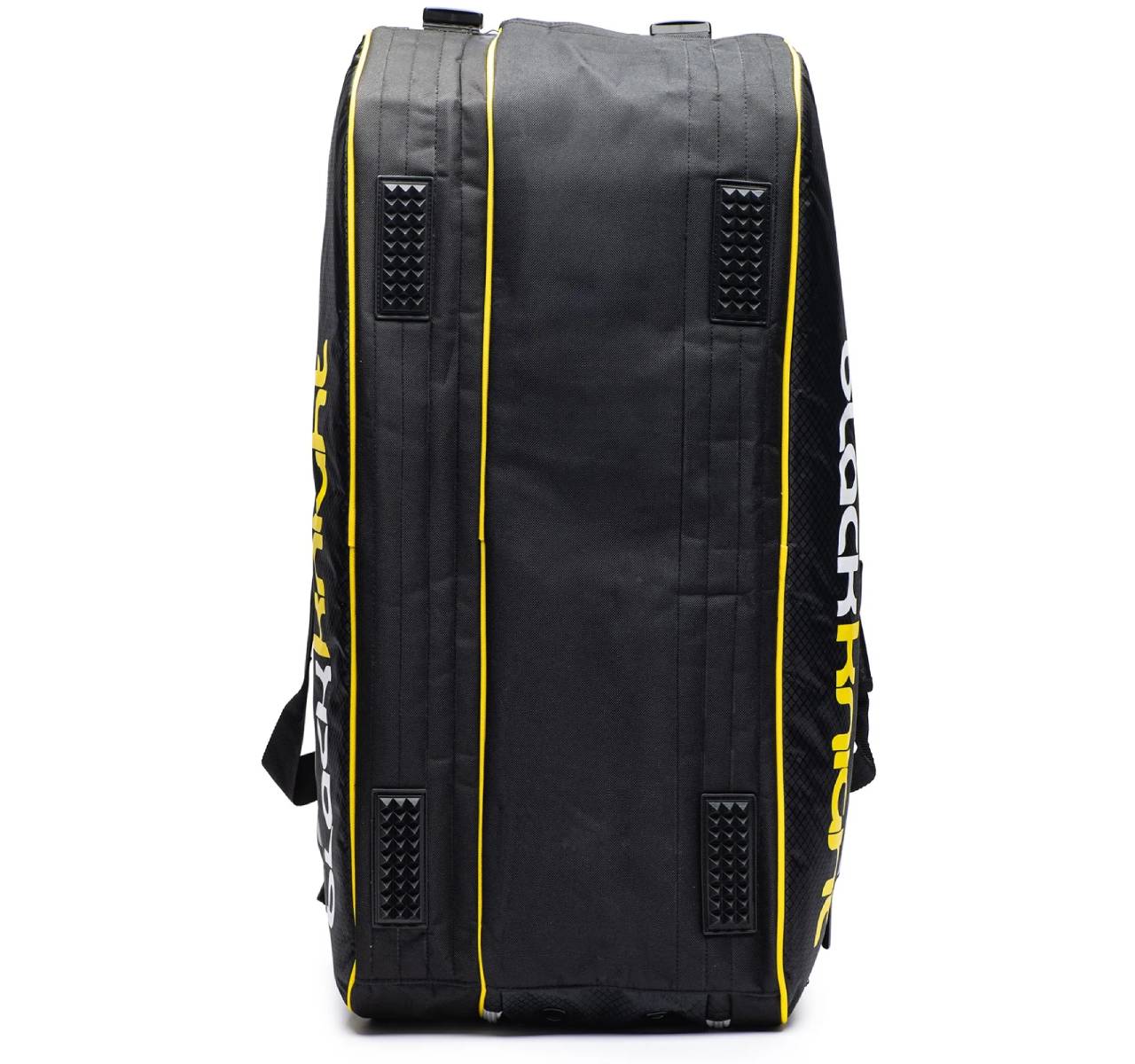 Black Knight Competition Bag - Durable Gym & Sports Duffel for Martial Arts, MMA, BJJ (Black/Yellow) - Perfect for Training, Travel & Gear Storage