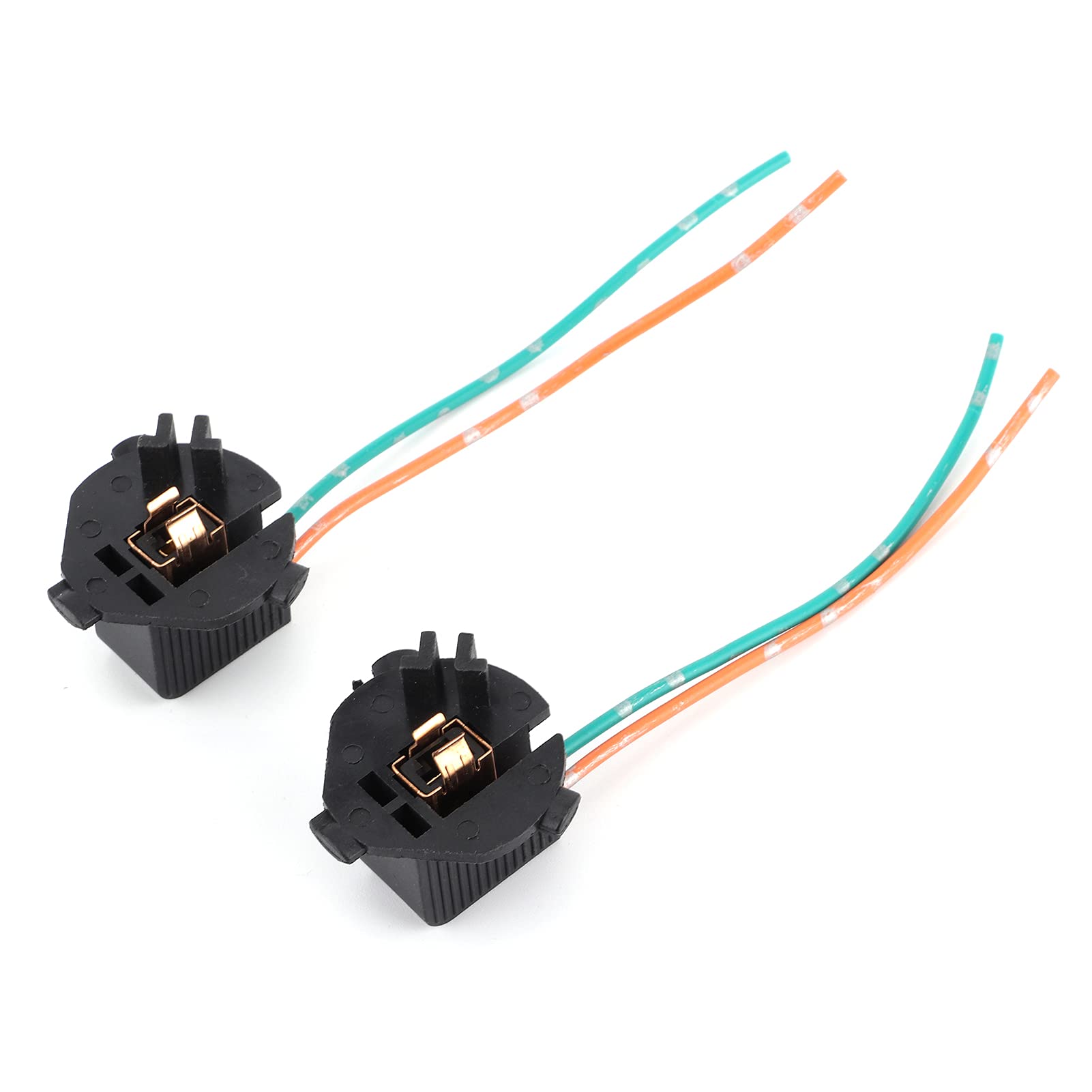 Ymiko 1 Pair H1 LED Tail Lamp Bulb Holder & Socket Adapter - Direct Replacement for K7 Taillights | Perfect for Car, Truck & Motorcycle Lighting Upgrades