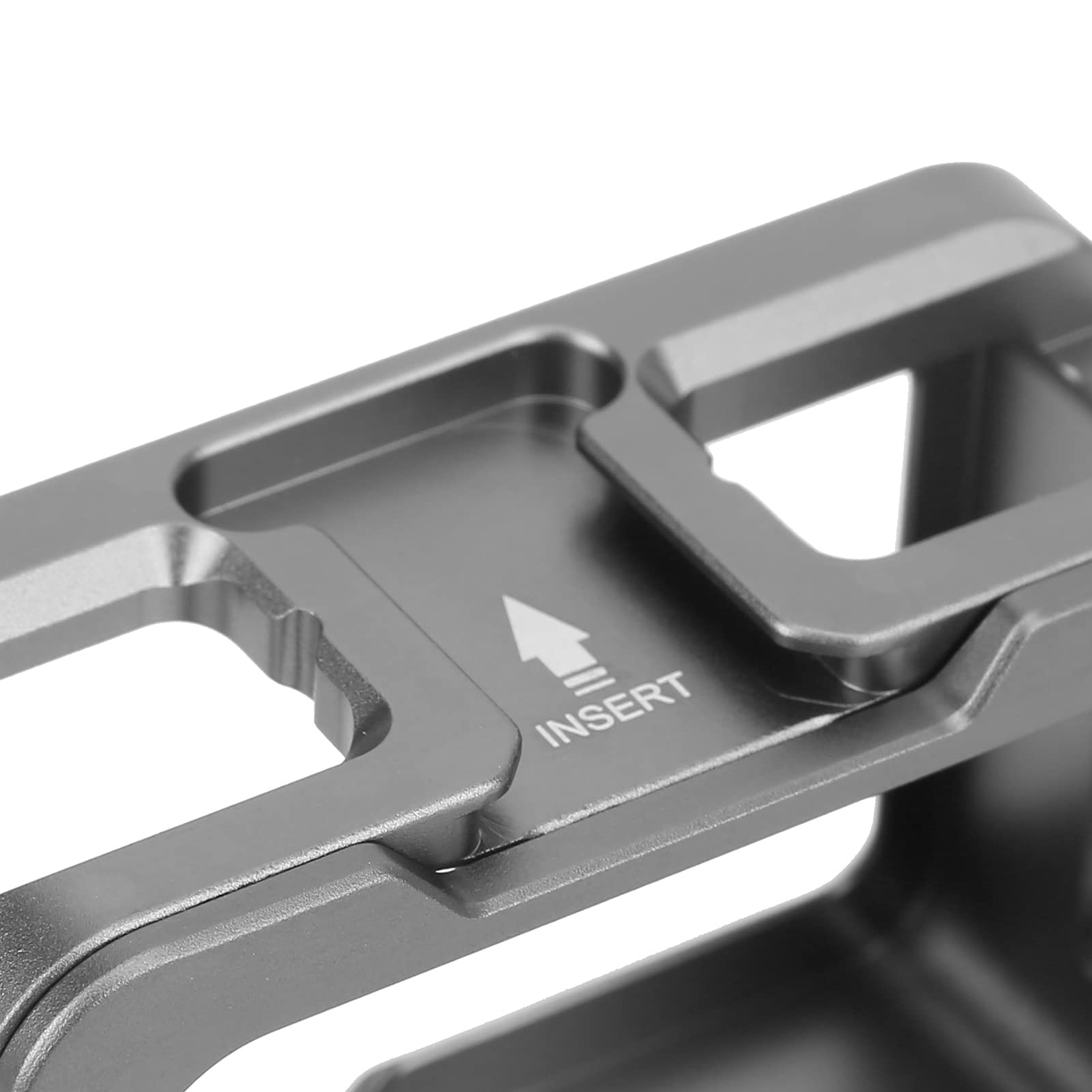 Mokernali Lightweight Aluminum Alloy Camera Cage for DSLR/Mirrorless - Shockproof & Anti-Collision Protection - Perfect for Vlogging, Filmmaking & Outdoor Shooting