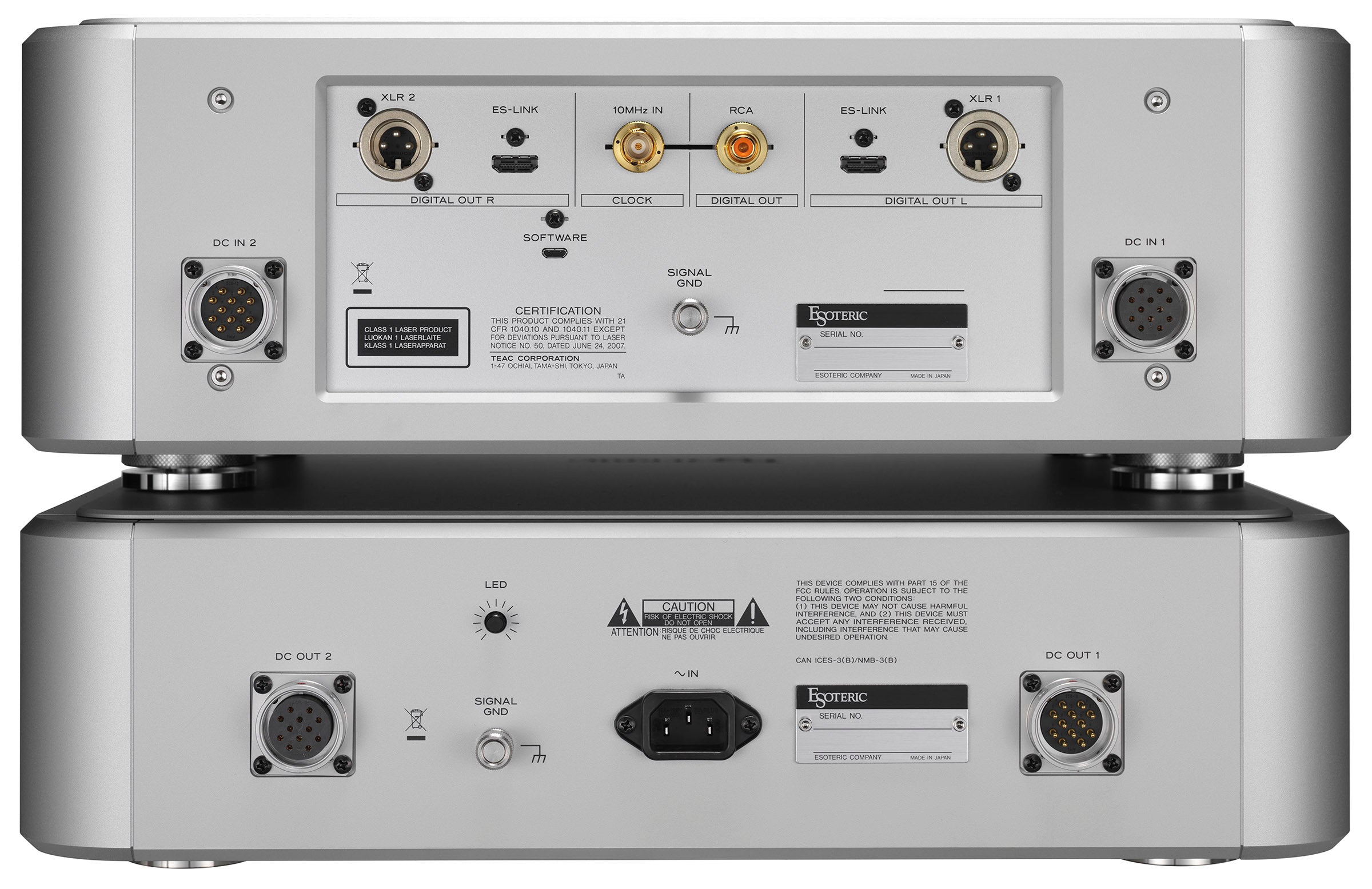 Esoteric Grandioso P1X SE Super Audio CD Transport with Separate Power Supply Unit - High-End Audiophile CD Player for Home Theater & Music Listening