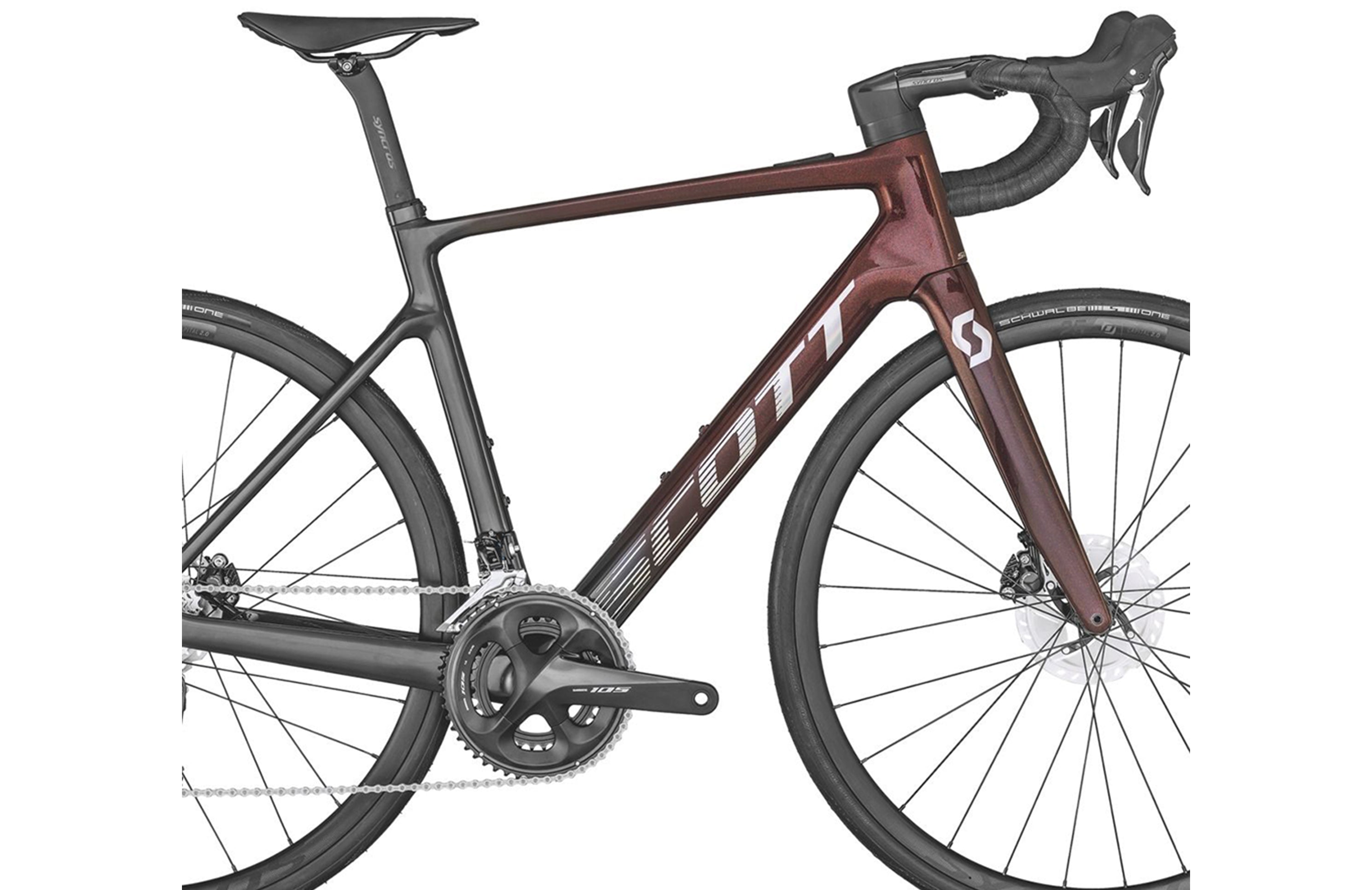 Scott Addict eRide 30 Electric Road Bike - Lightweight Carbon Frame & Shimano 105 Groupset | Perfect for Commuting, Fitness Training & Long-Distance Cycling