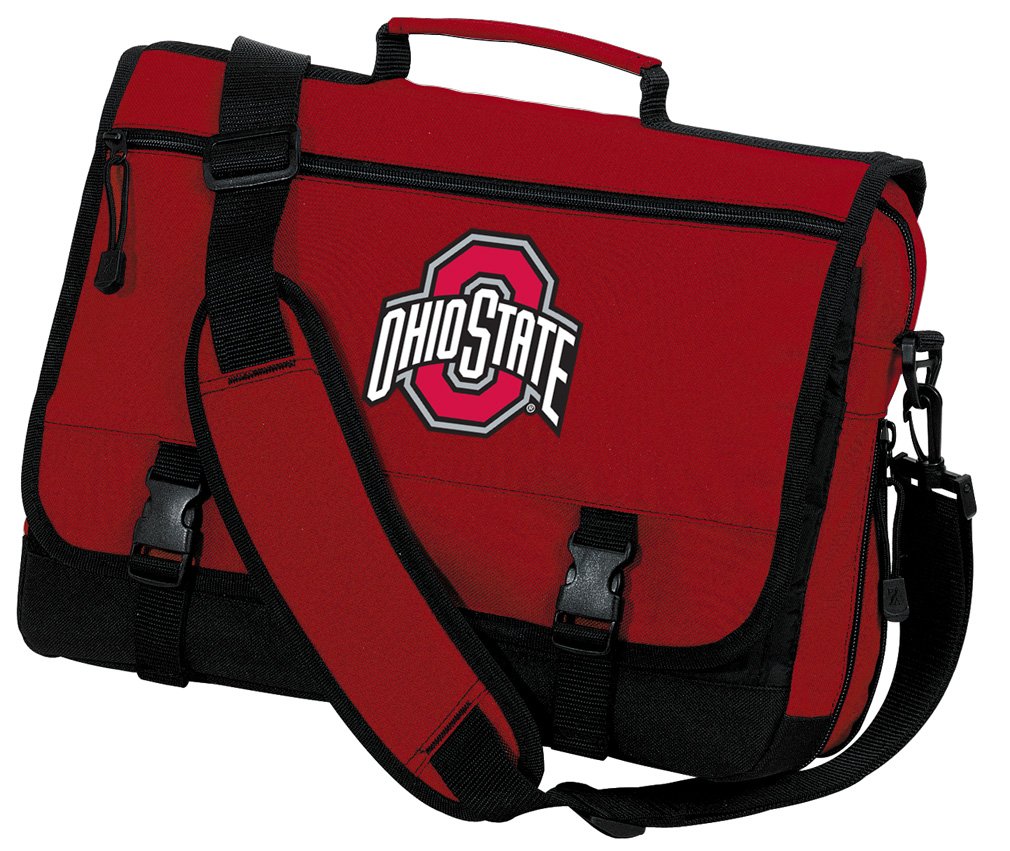 OSU Ohio State Laptop Messenger Bag - Durable Briefcase for Work, School, and Travel