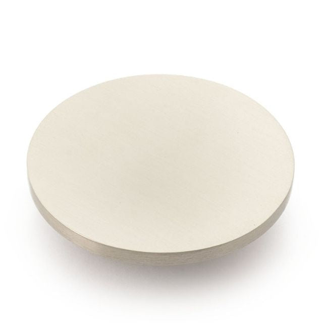 60mm Castella Cove Cabinet Knob - Dull Brushed Nickel Finish - Perfect for Kitchen, Bathroom & Furniture Hardware Upgrade
