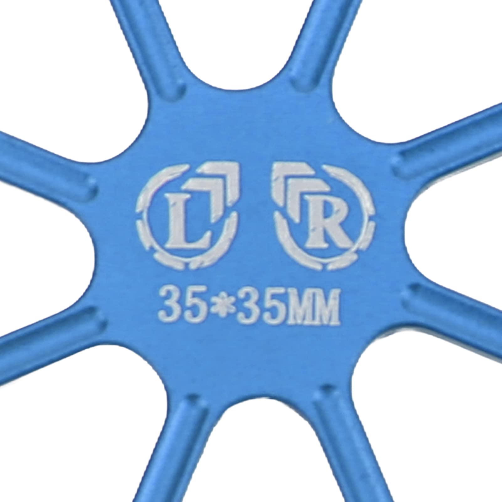 35x35mm Aluminum Alloy RC Motor Cooling Fan Cover - Durable Protection for RC Motors (Dark Blue) | Perfect for RC Cars, Drones & DIY Electronics Cooling Systems